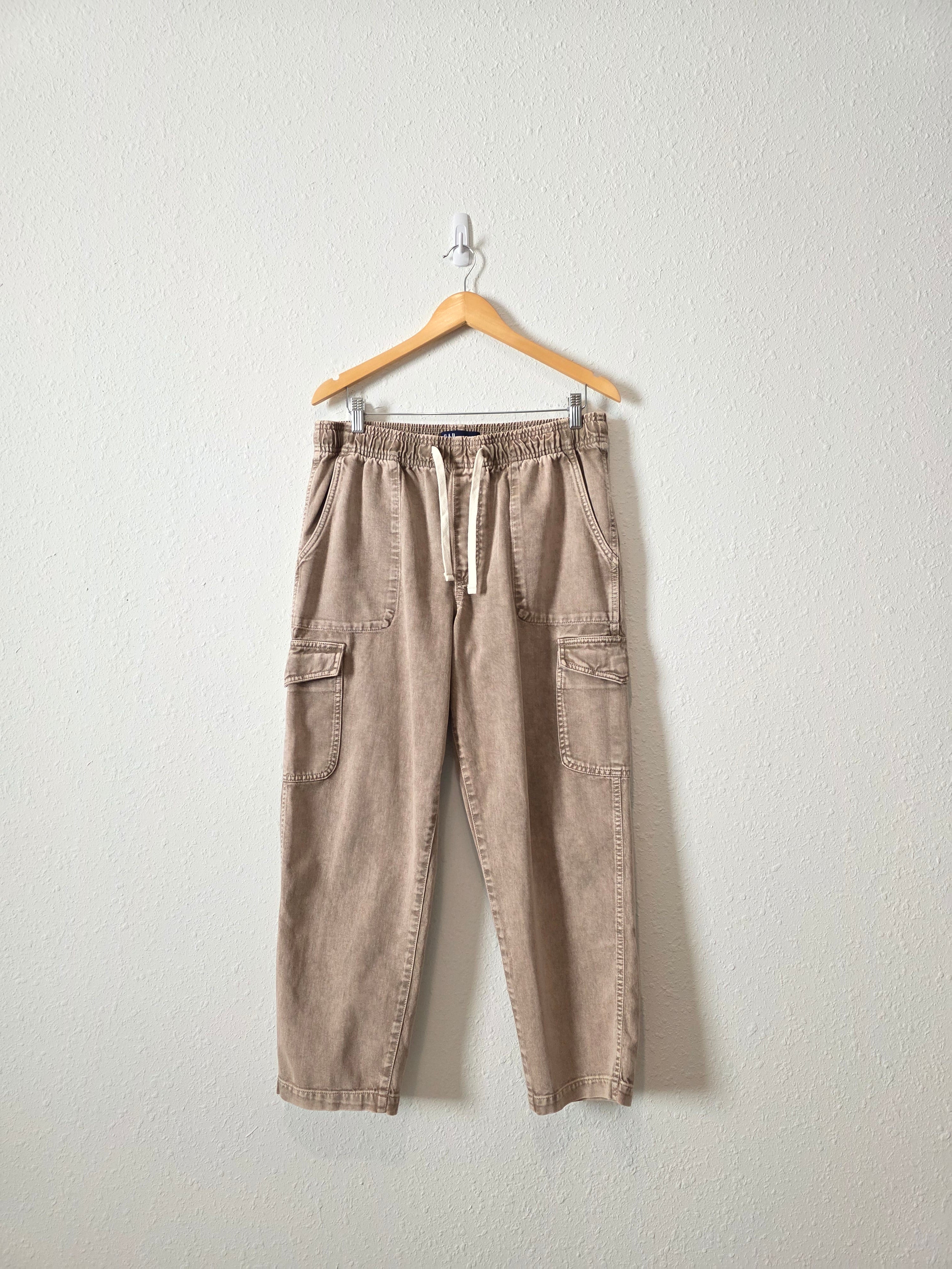 Gap Brown Cargo Easy Jeans (L)