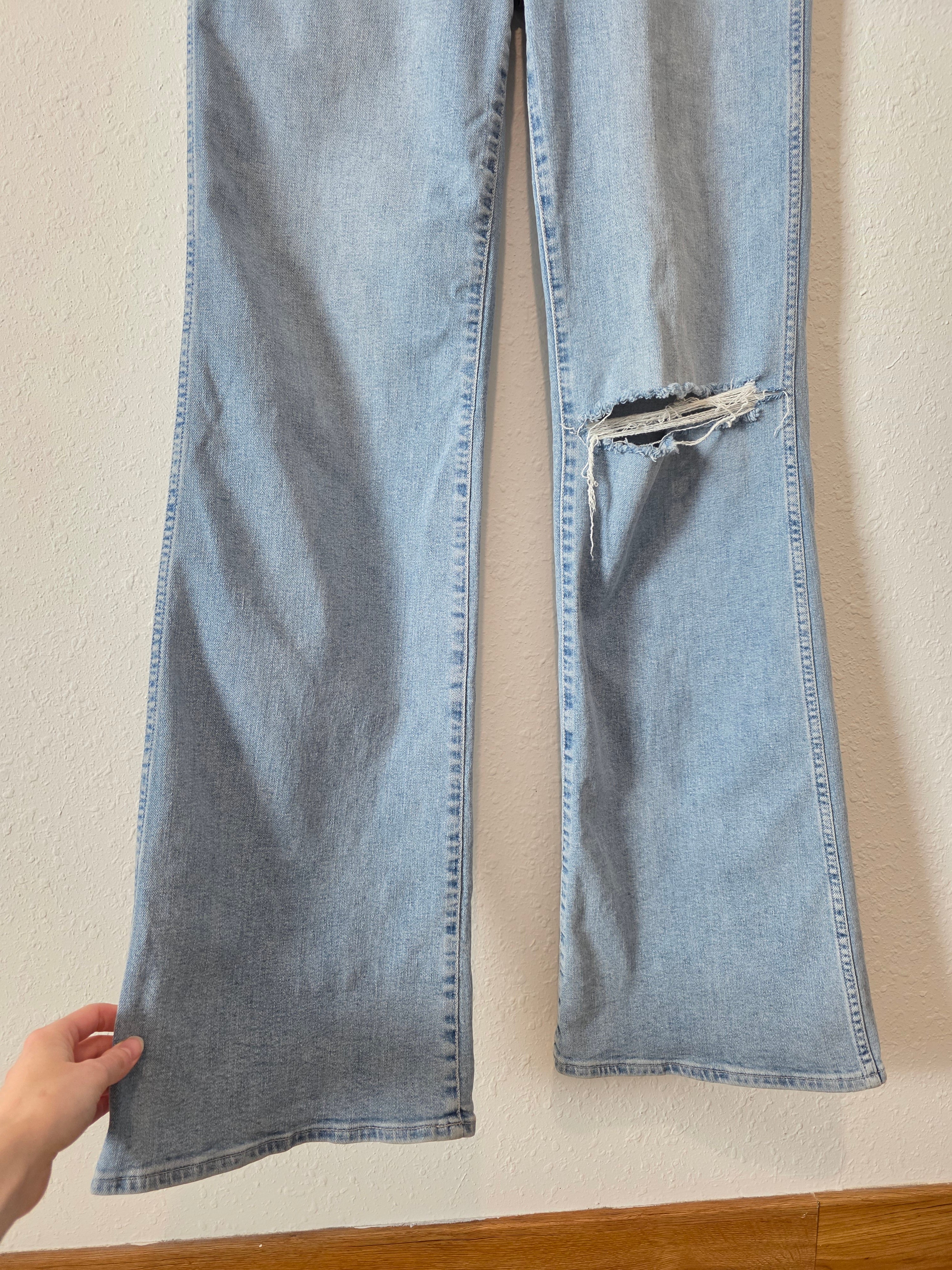 Madewell High Rise Flare Jeans (29T)