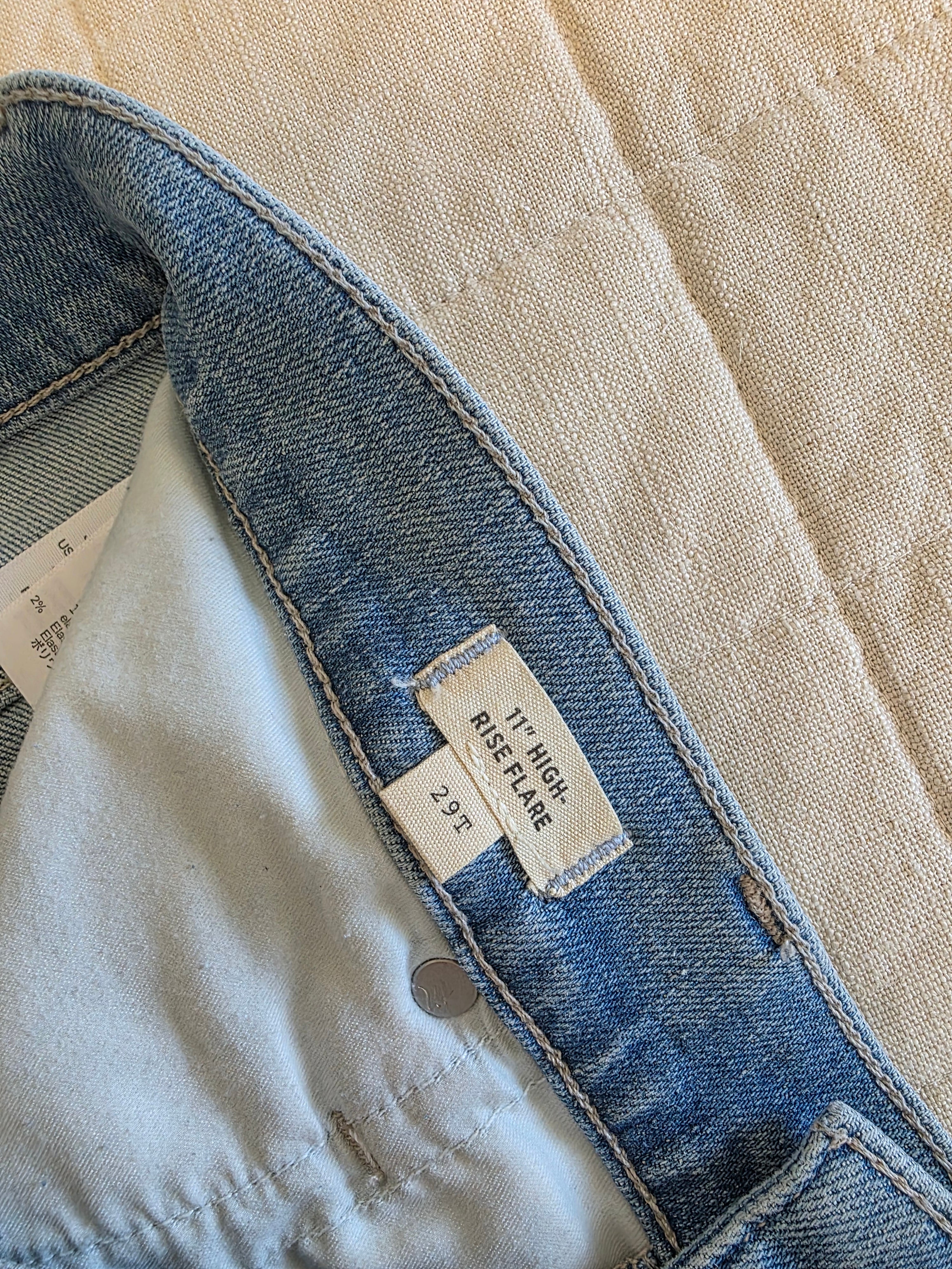 Madewell High Rise Flare Jeans (29T)