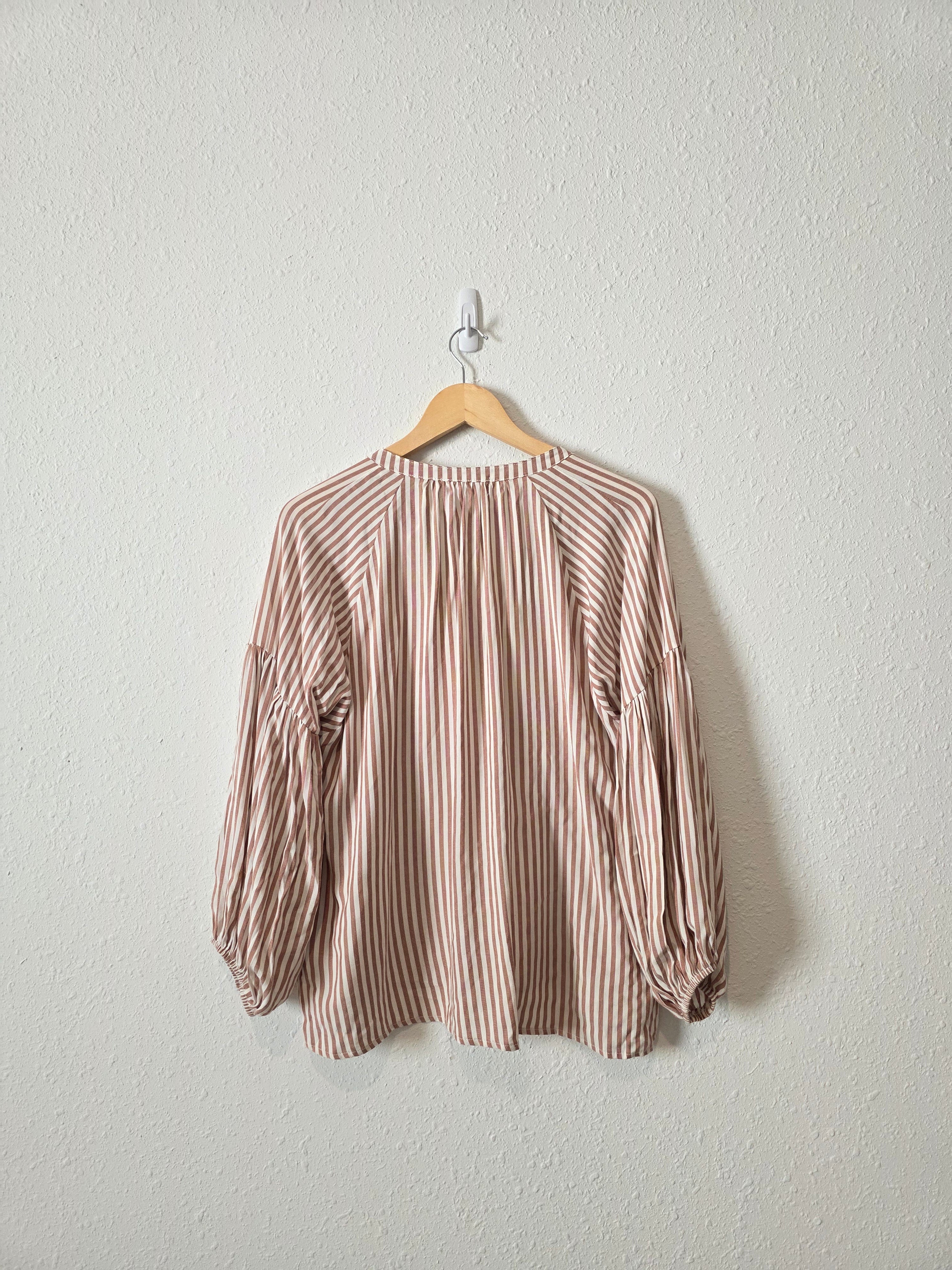 Carly Jean Striped Button Up (XS)