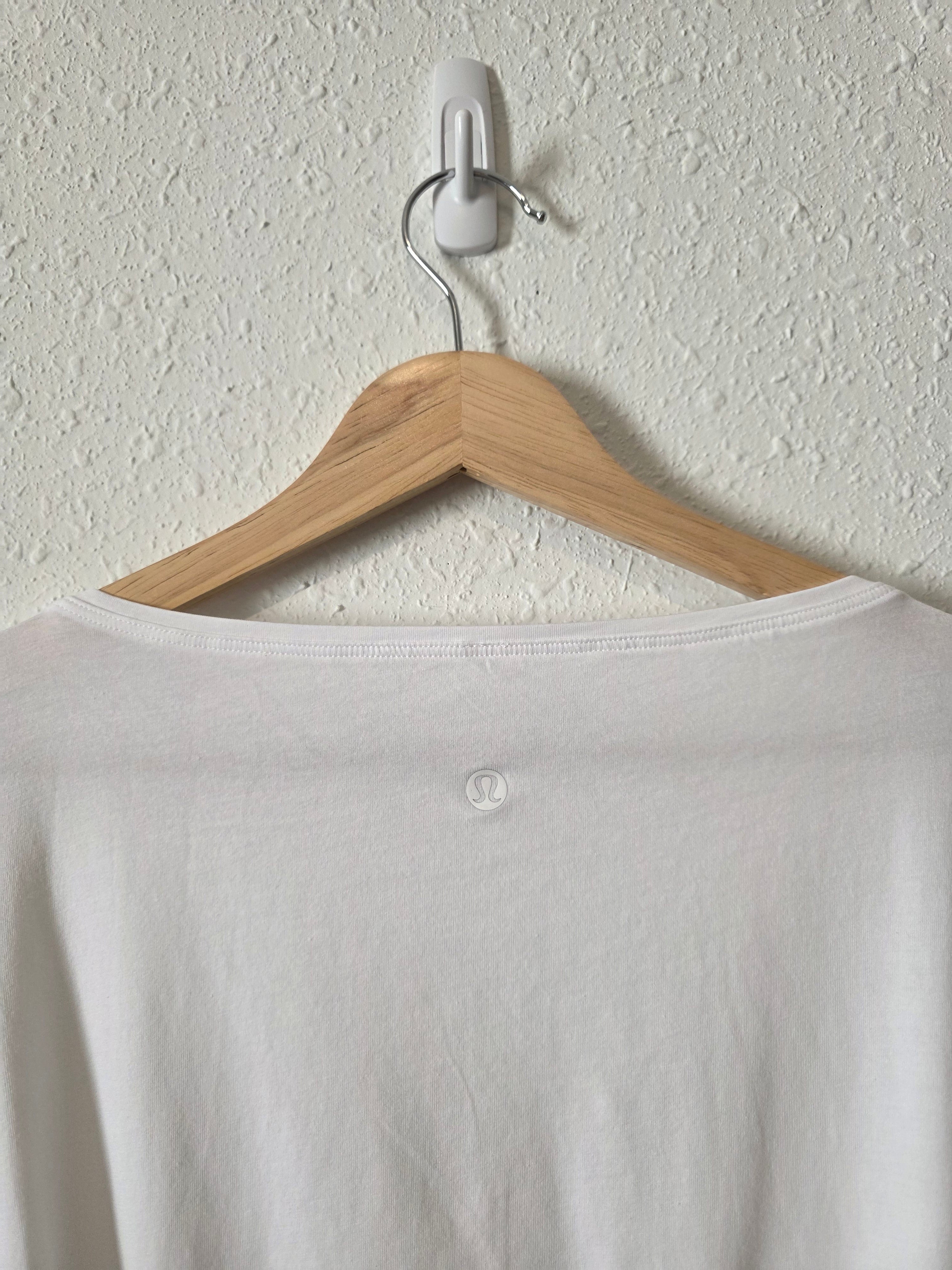 Lululemon White Oversized Tee (L/XL)