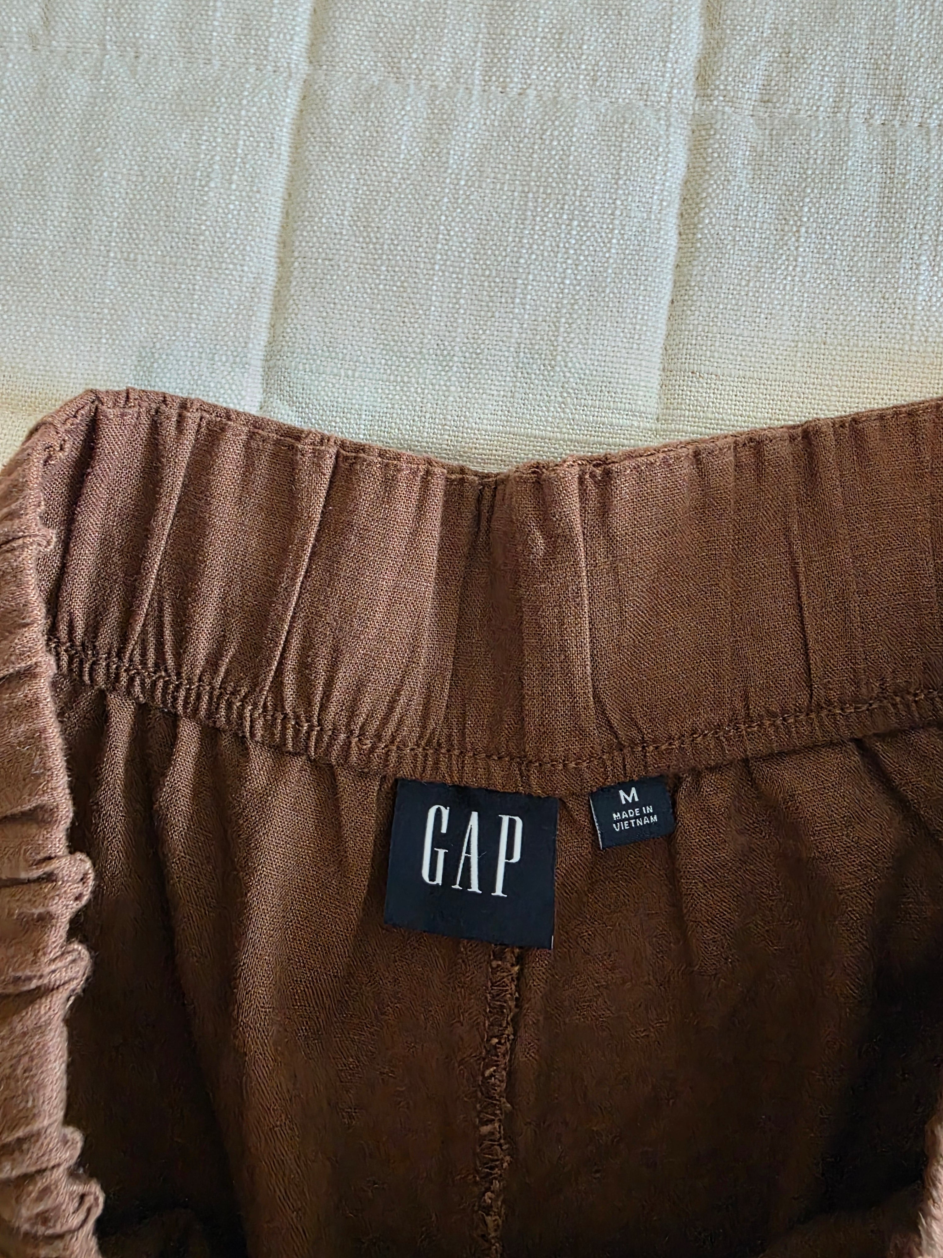 NEW Gap Brown Linen Shorts (M)
