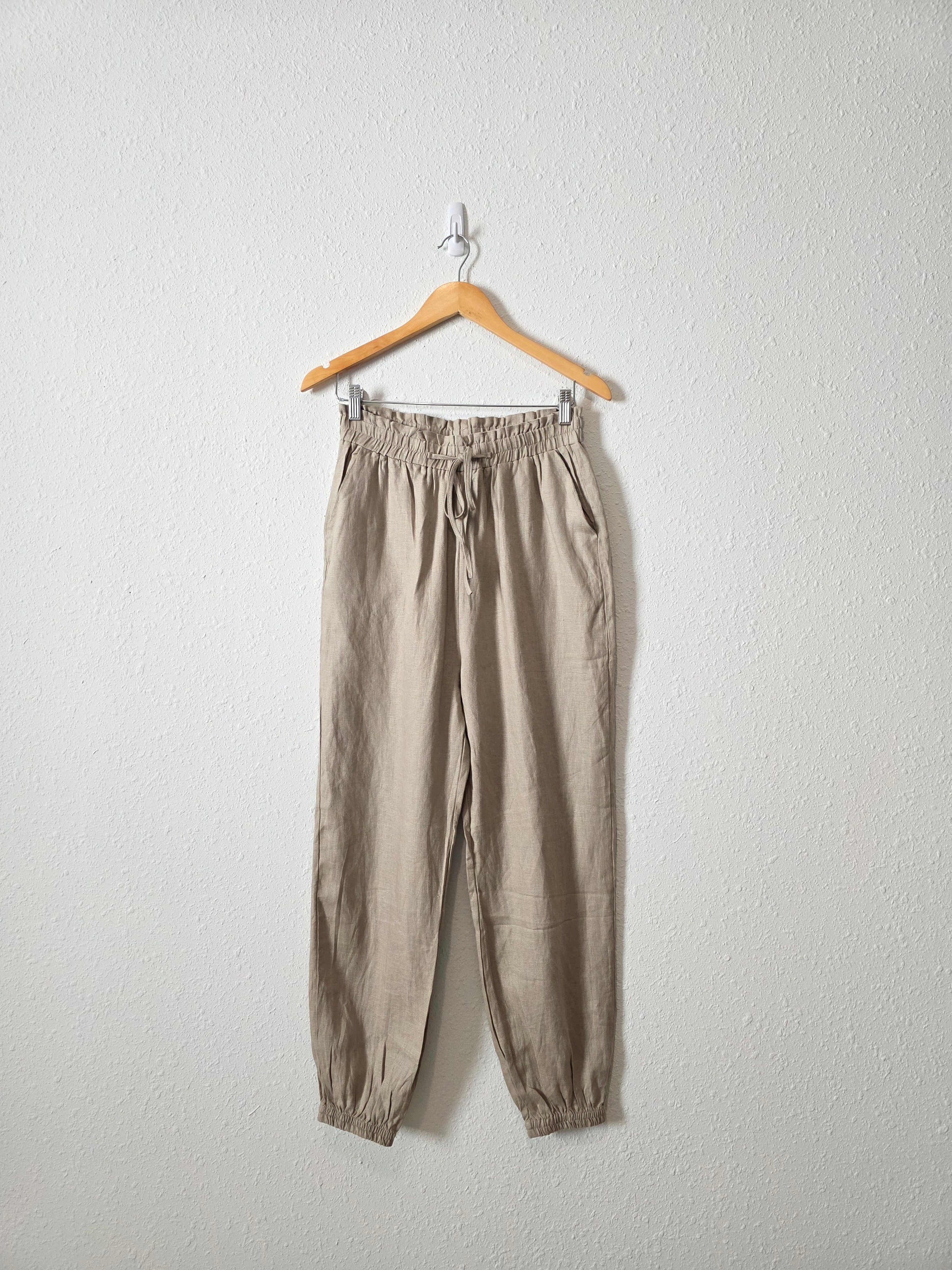 NEW Silk & Salt Linen Pants (M)