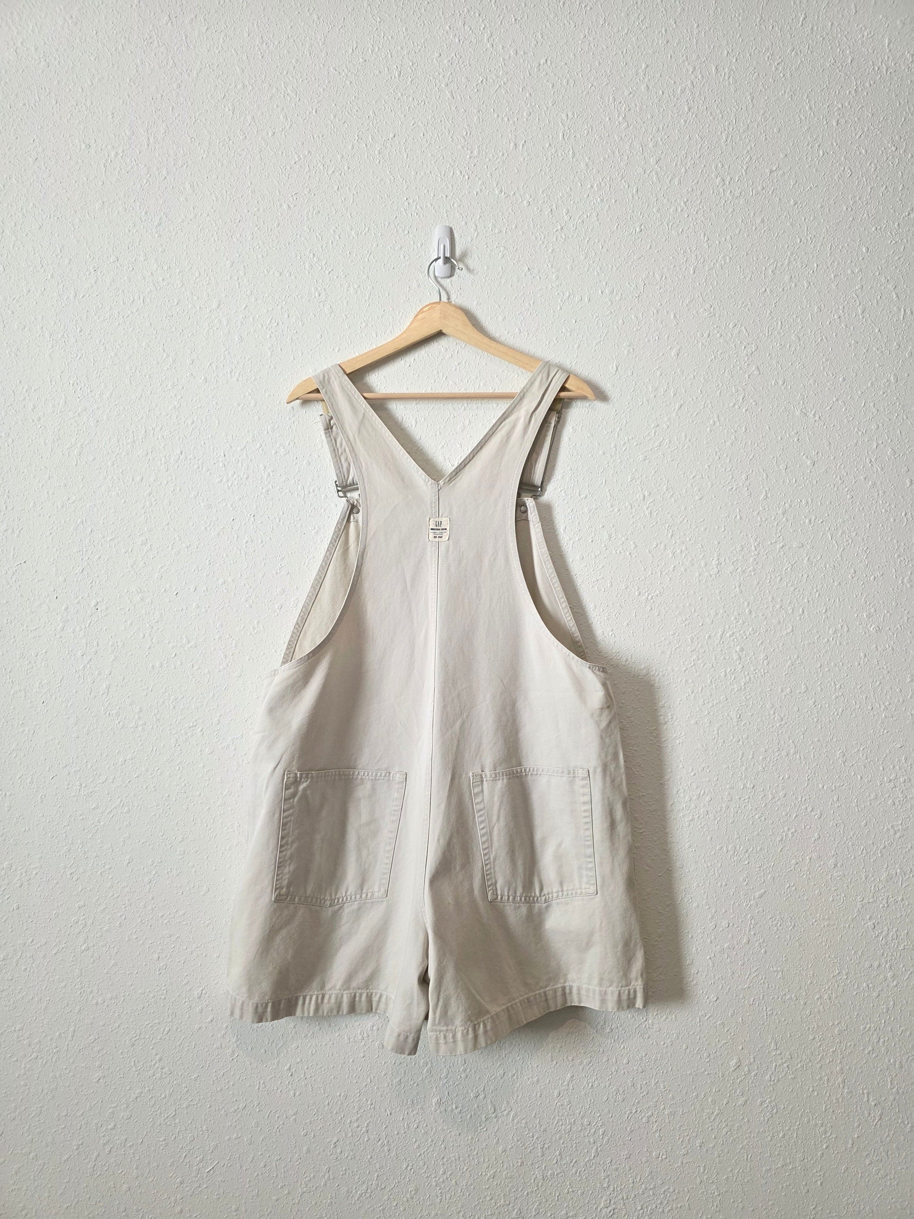 Vintage Gap Cotton Shortalls (XL)