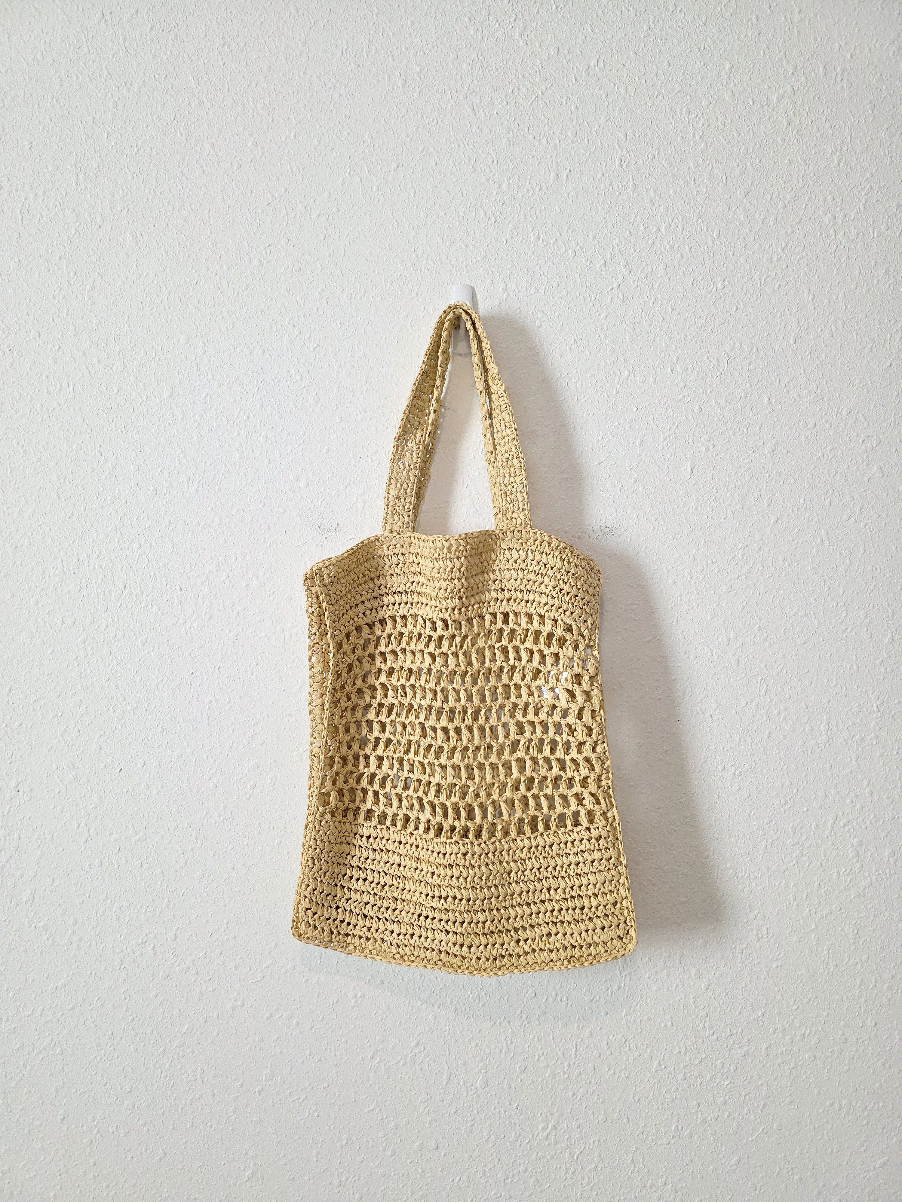 NEW Straw Market Bag (OS)
