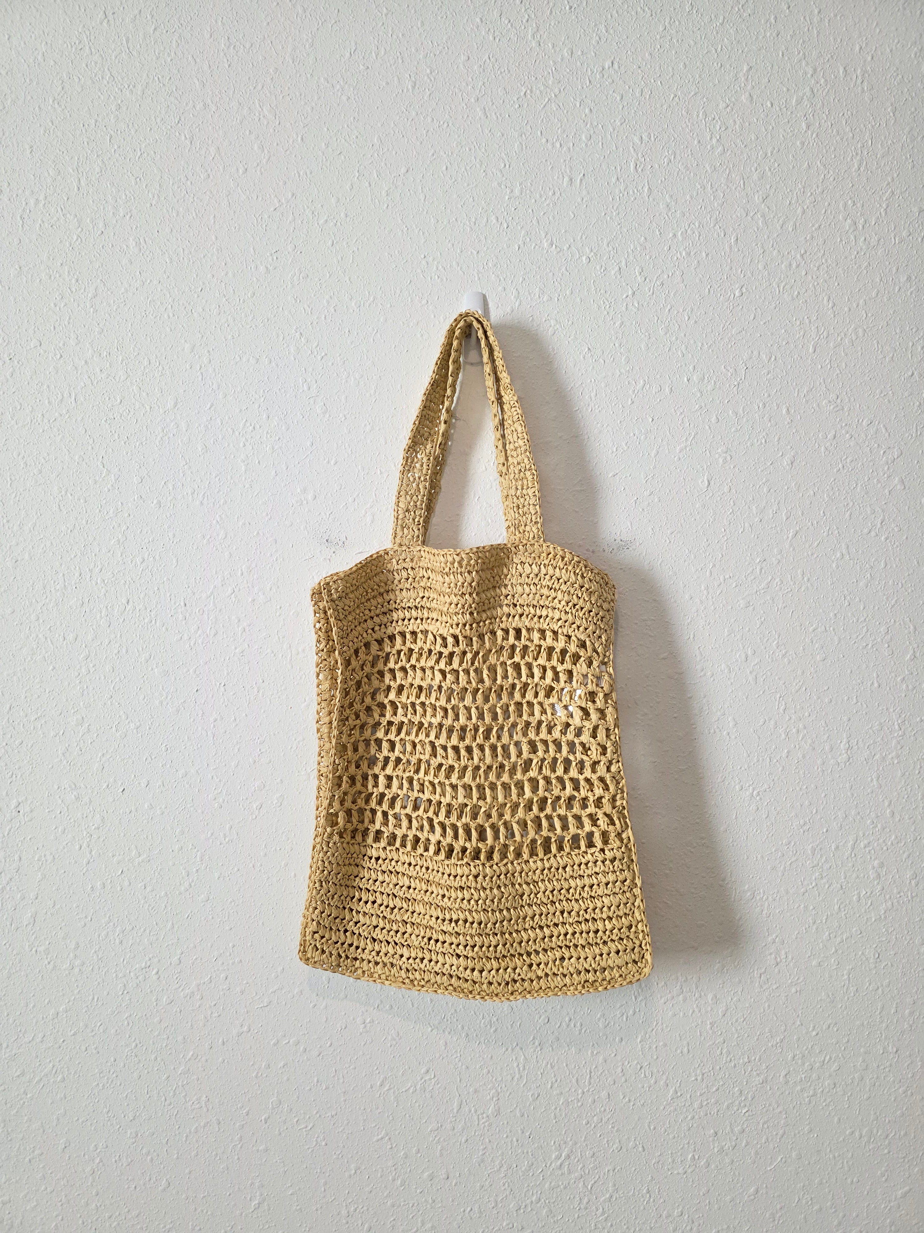 NEW Straw Market Bag (OS)