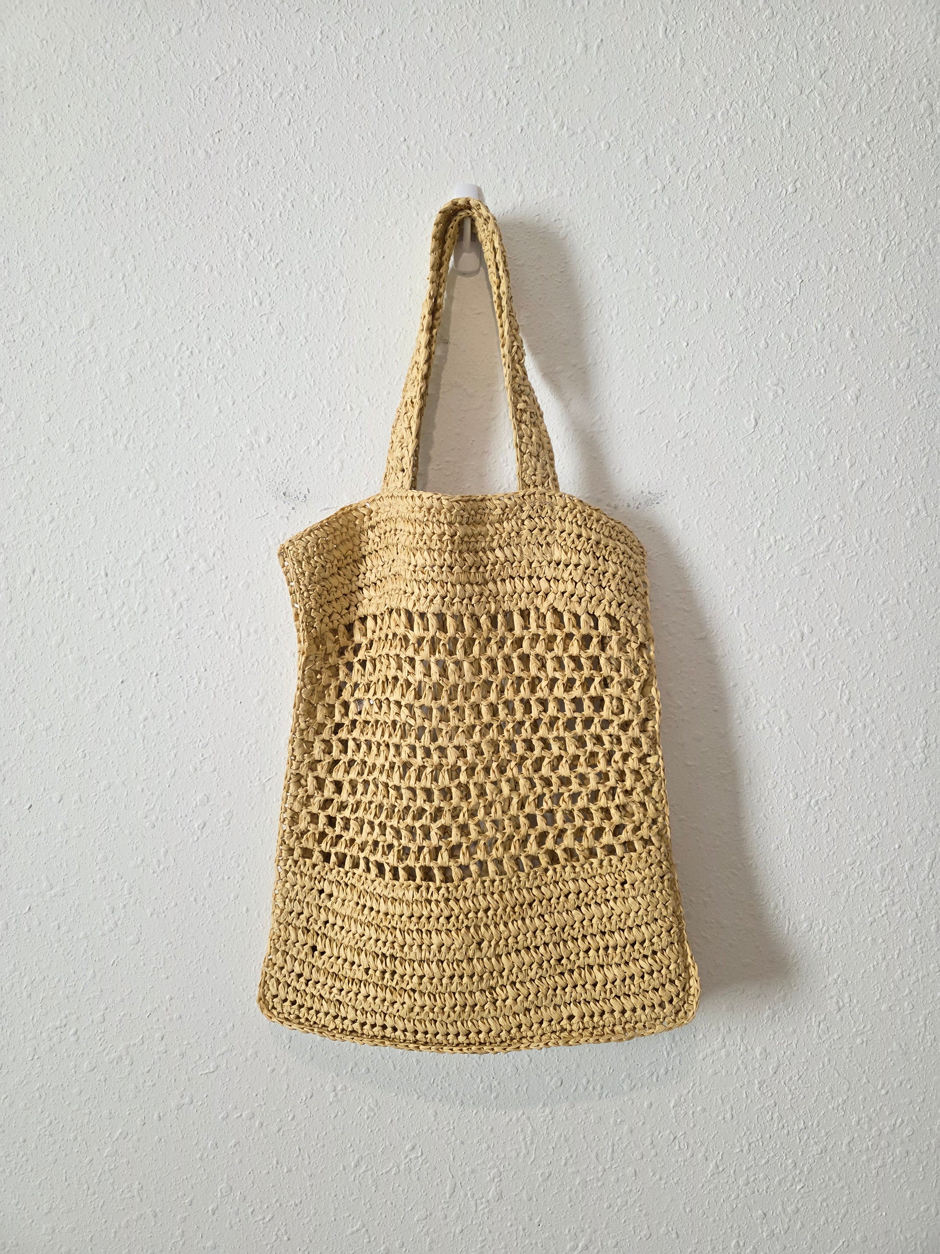 NEW Straw Market Bag (OS)