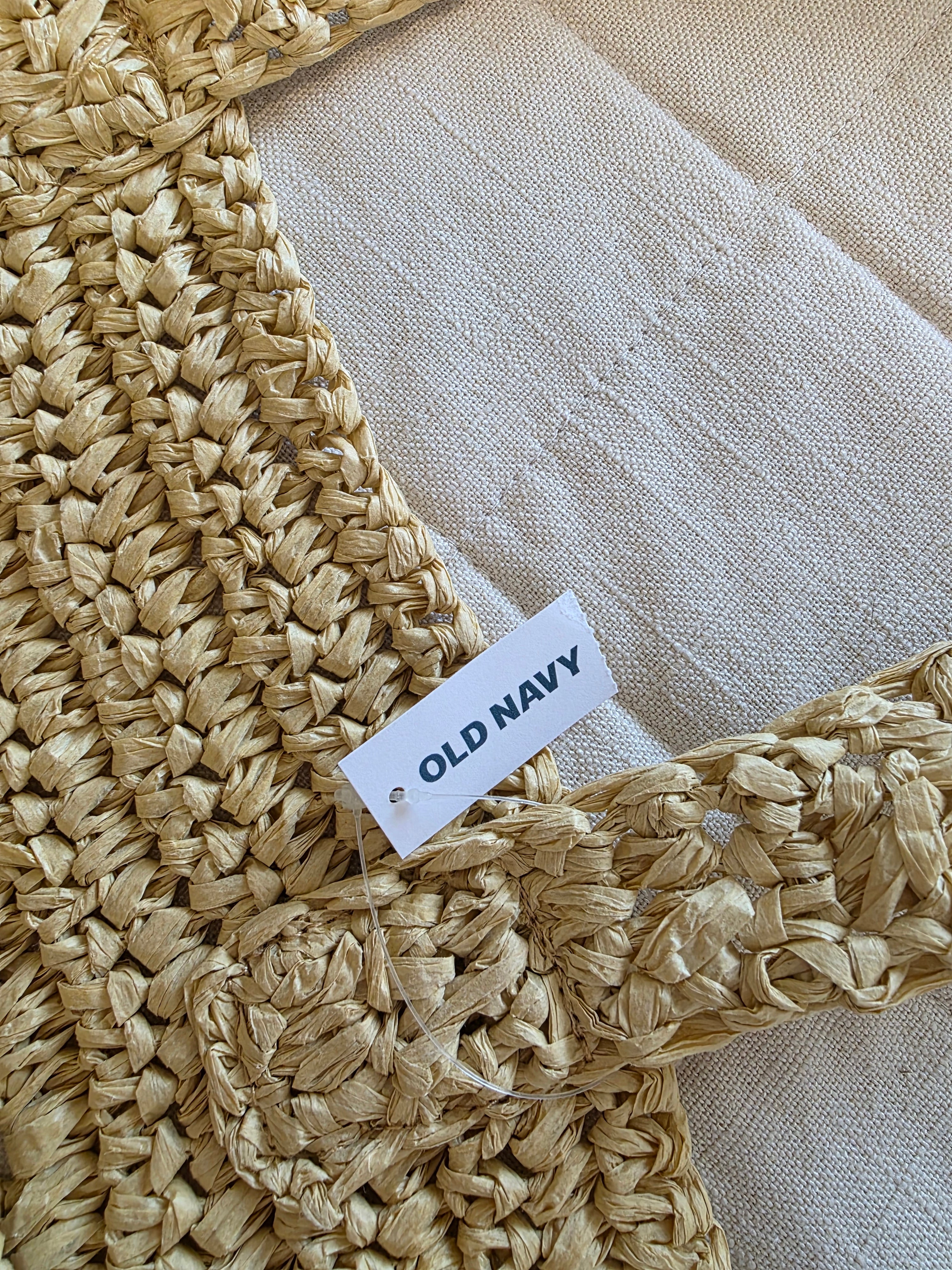 NEW Straw Market Bag (OS)