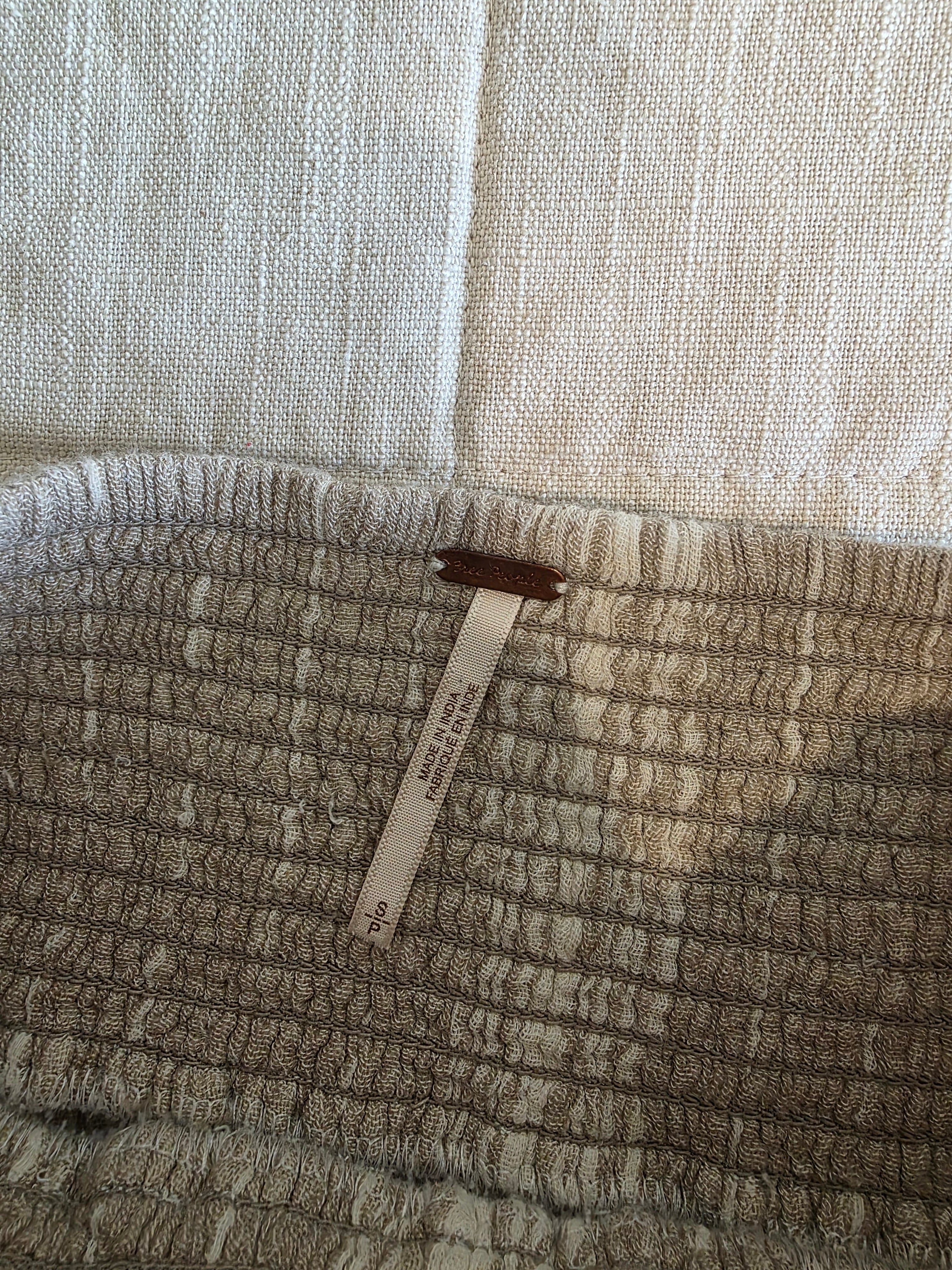 Free People Striped Baggy Pants (S)