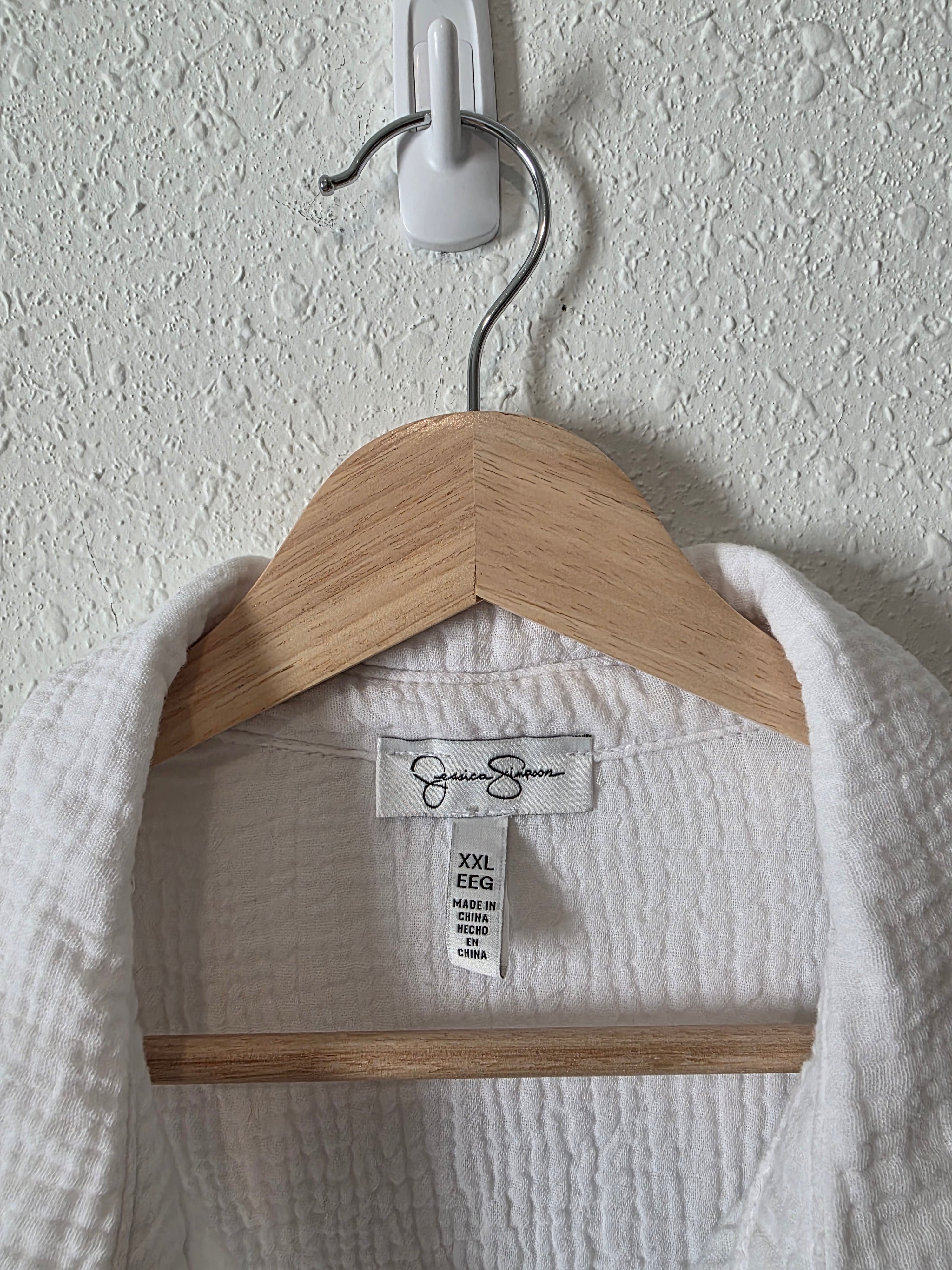 Cotton Gauze Button Up (XXL)