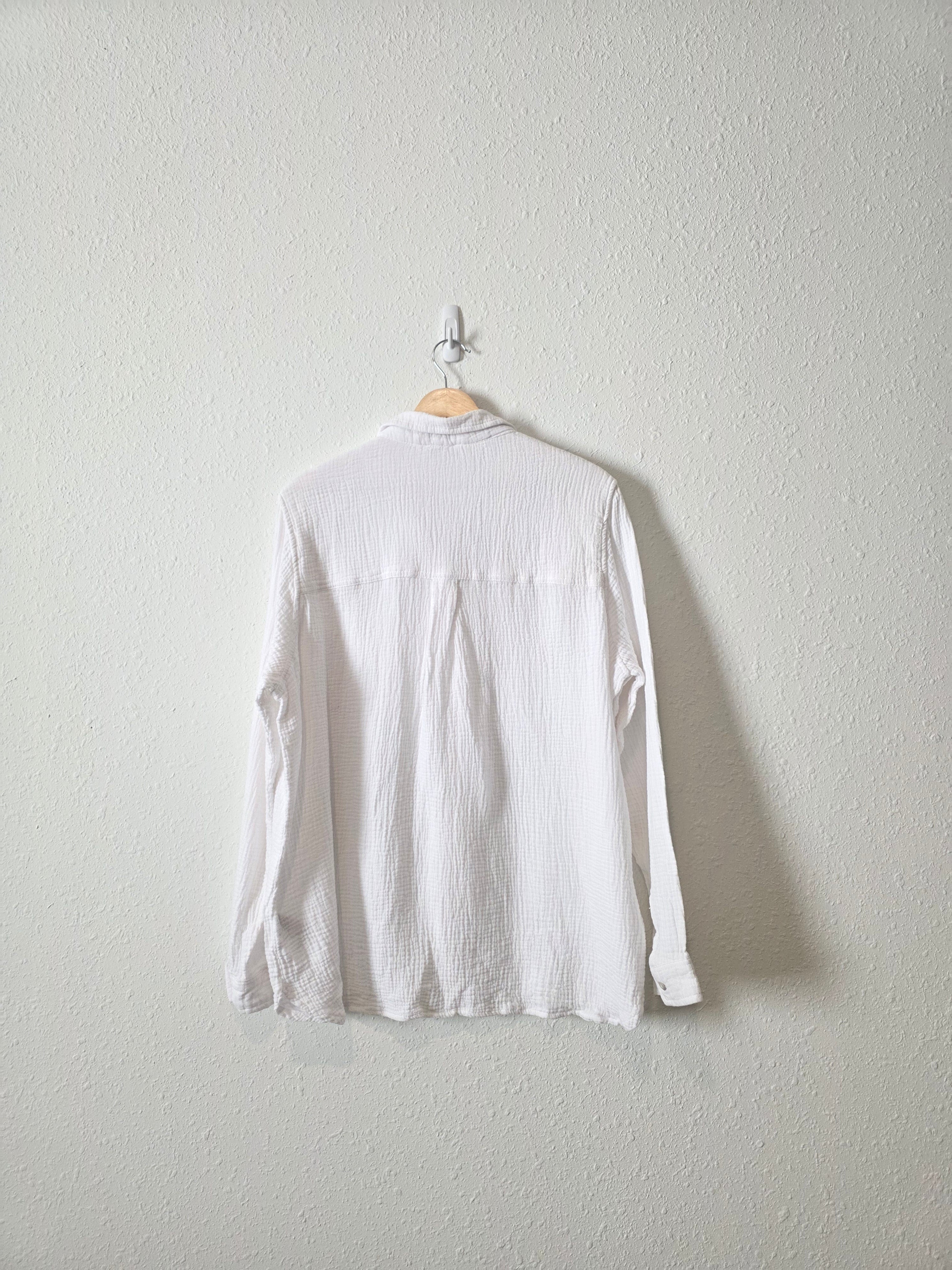 Cotton Gauze Button Up (XXL)