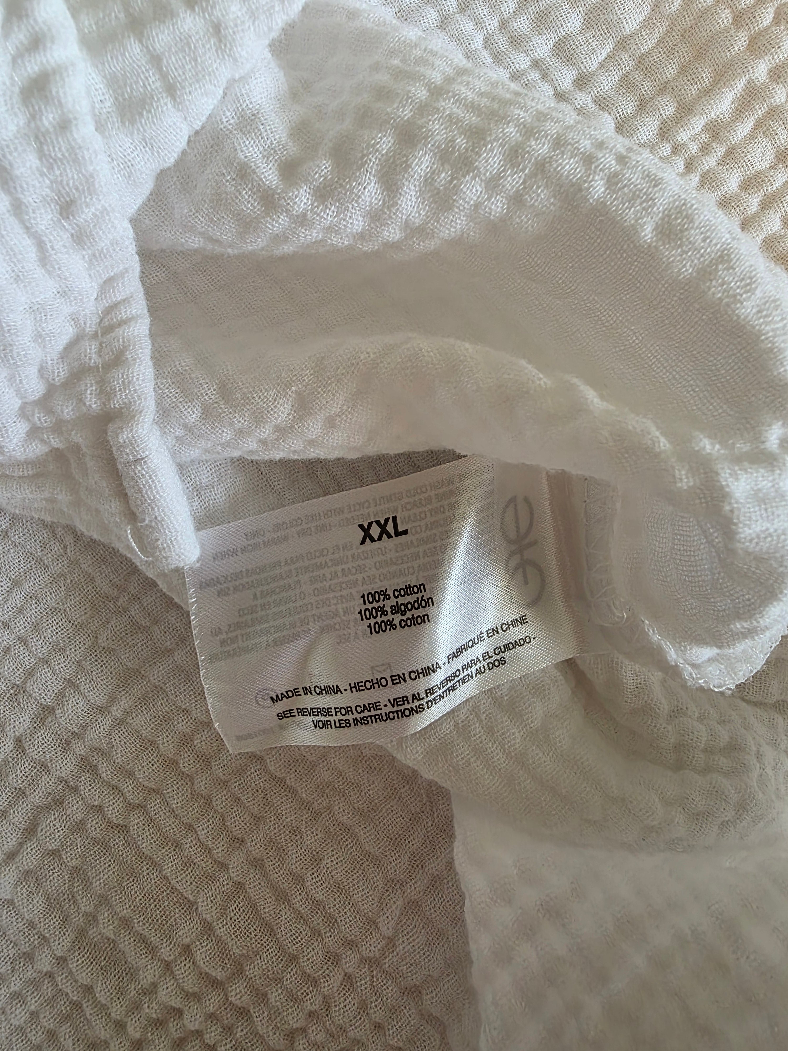 Cotton Gauze Button Up (XXL)