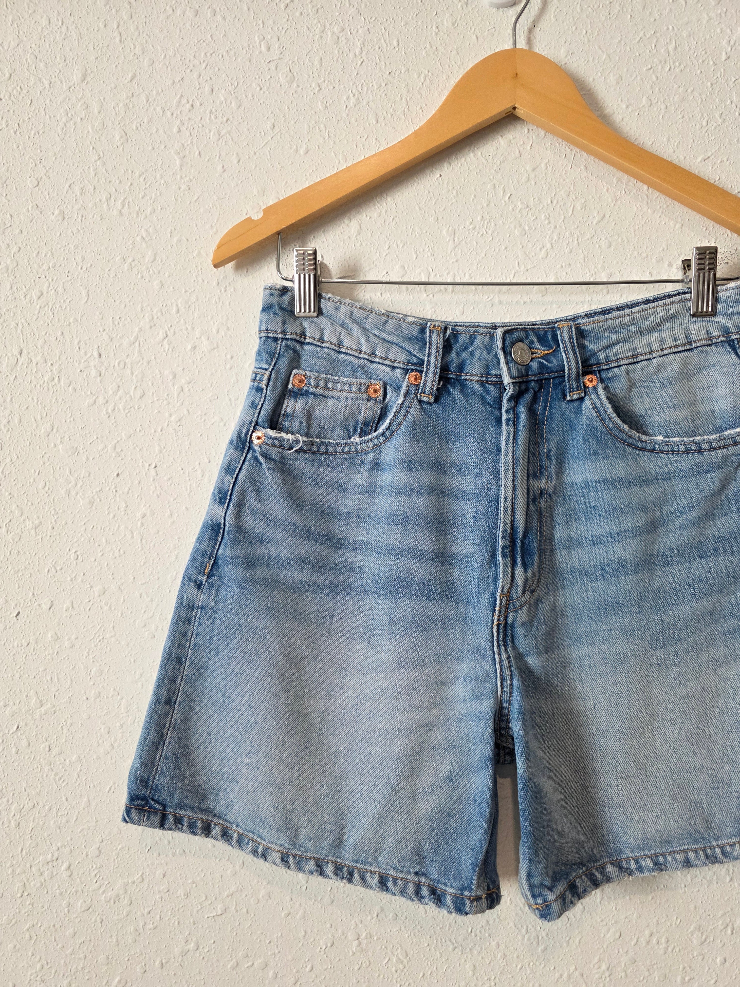 Zara Relaxed Denim Shorts (4)