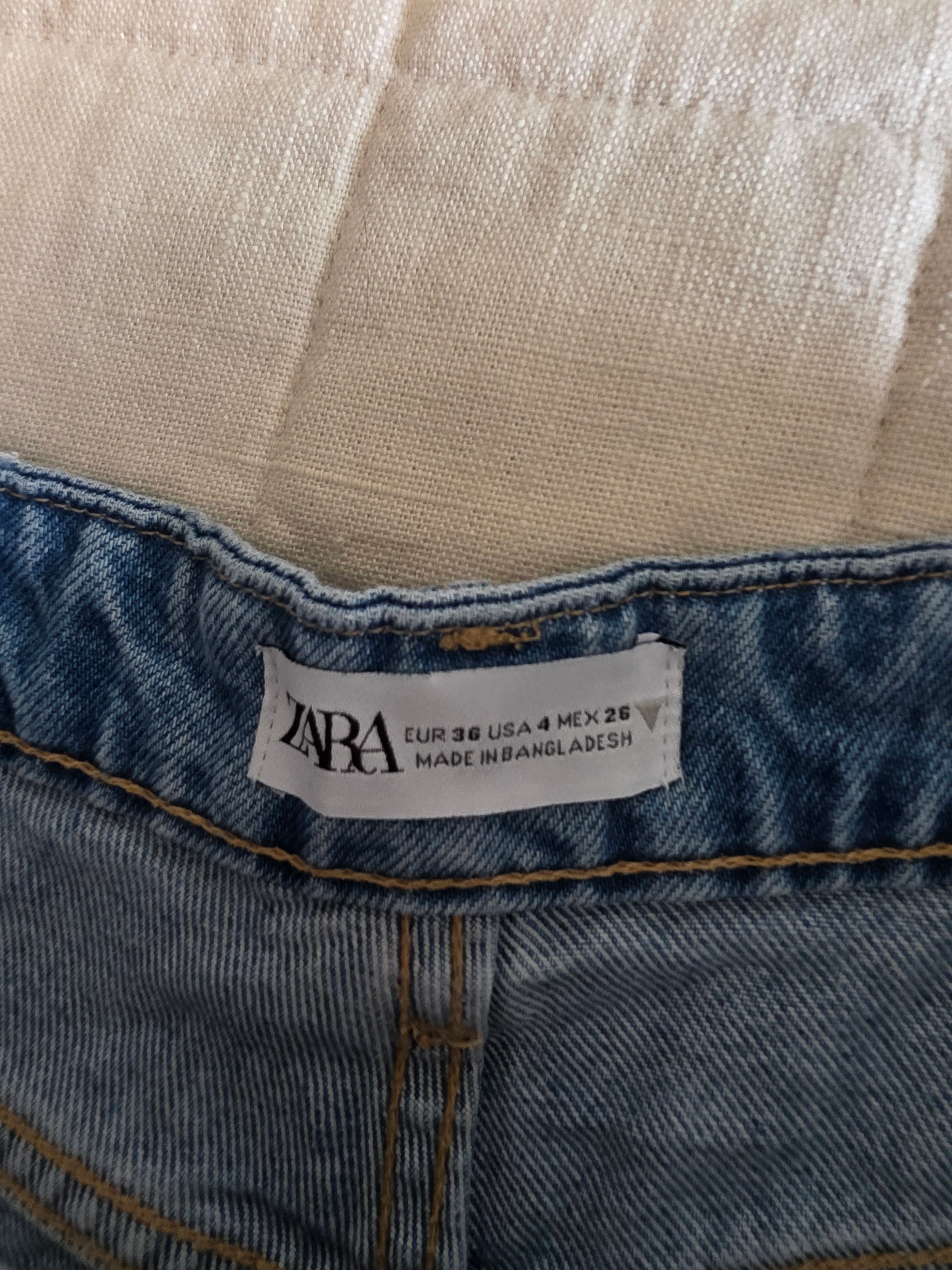 Zara Relaxed Denim Shorts (4)