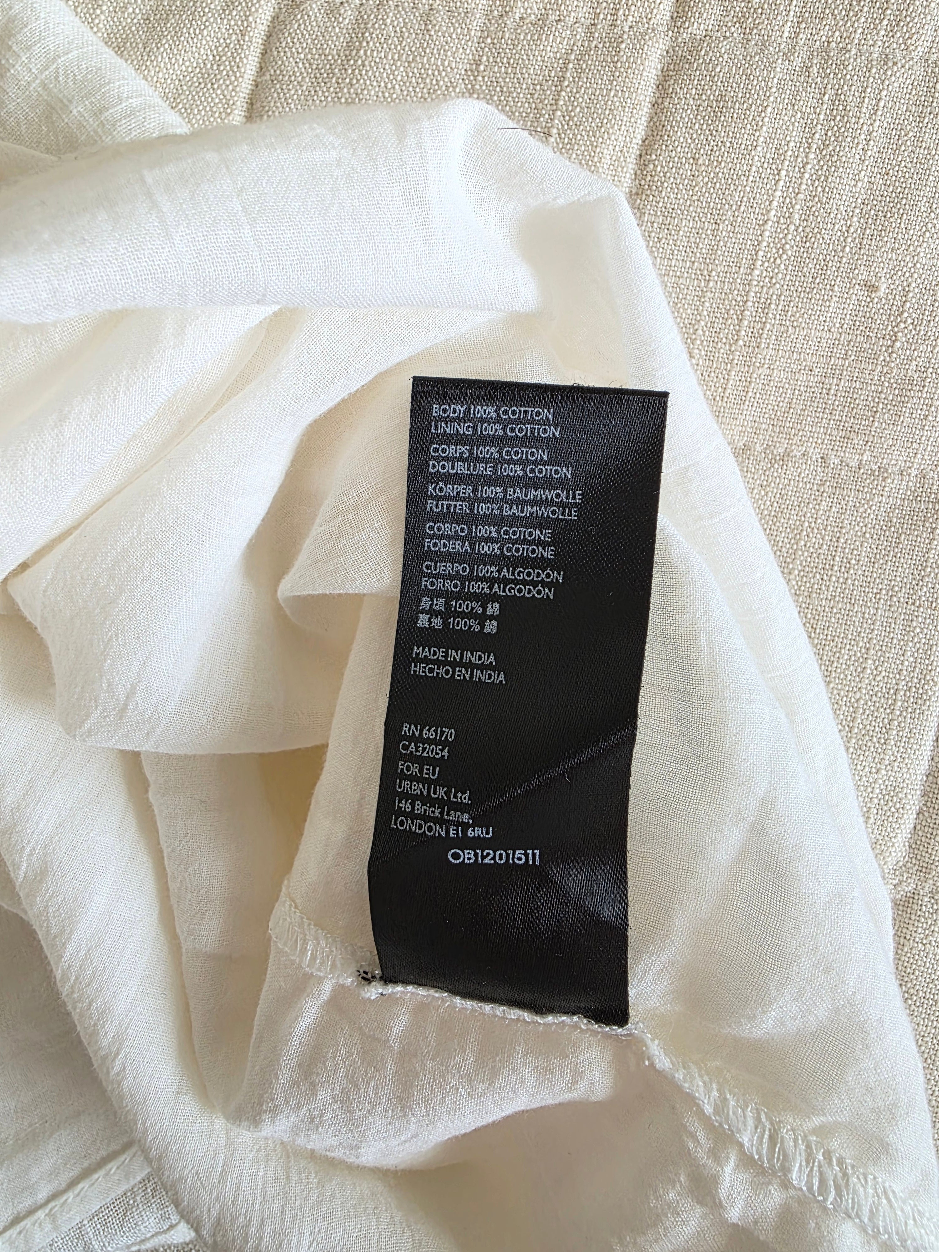 Urban Outfitters Milkmaid Mini Dress (M)