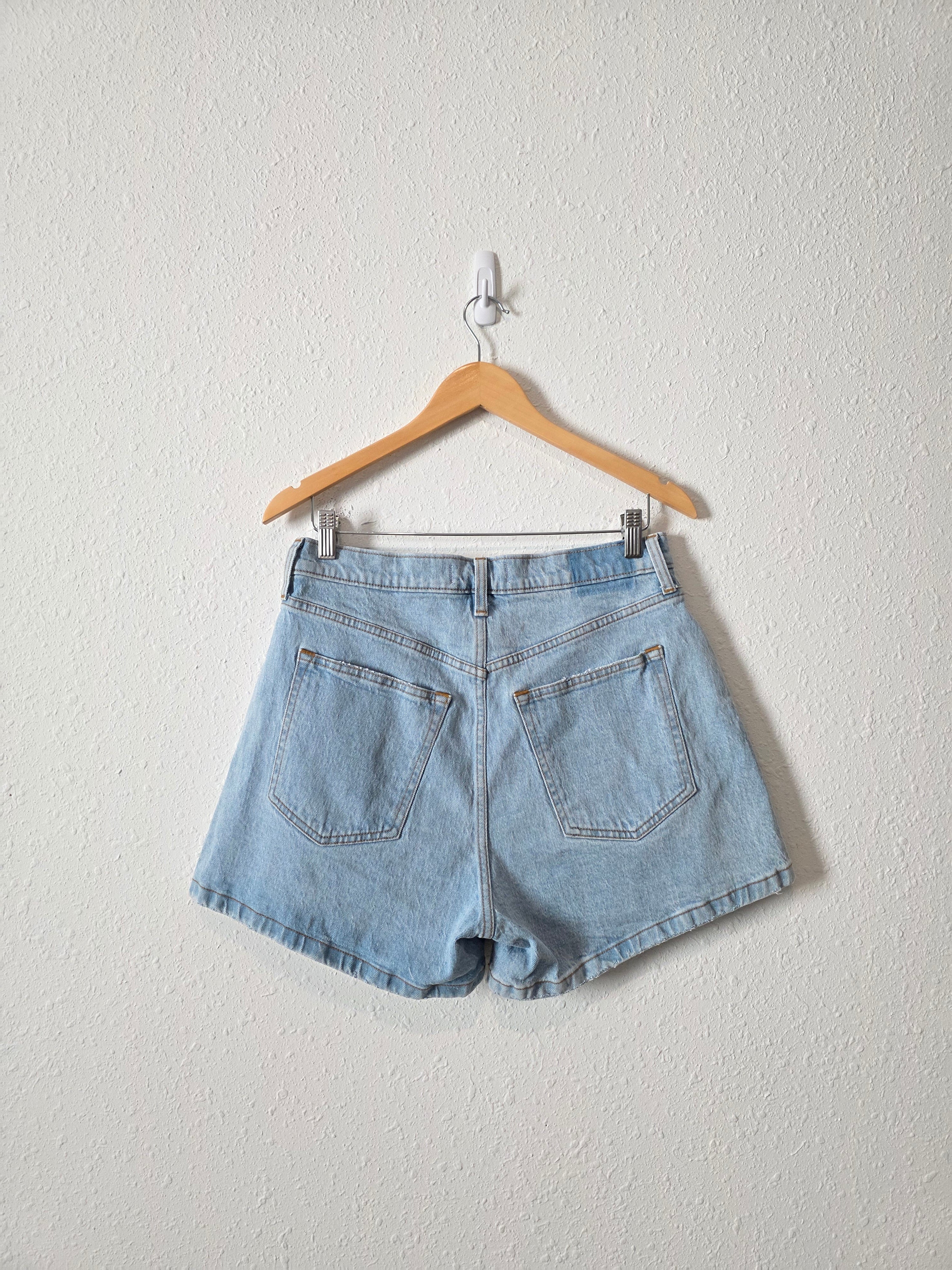 Abercrombie Light Wash Denim Shorts (30/10)