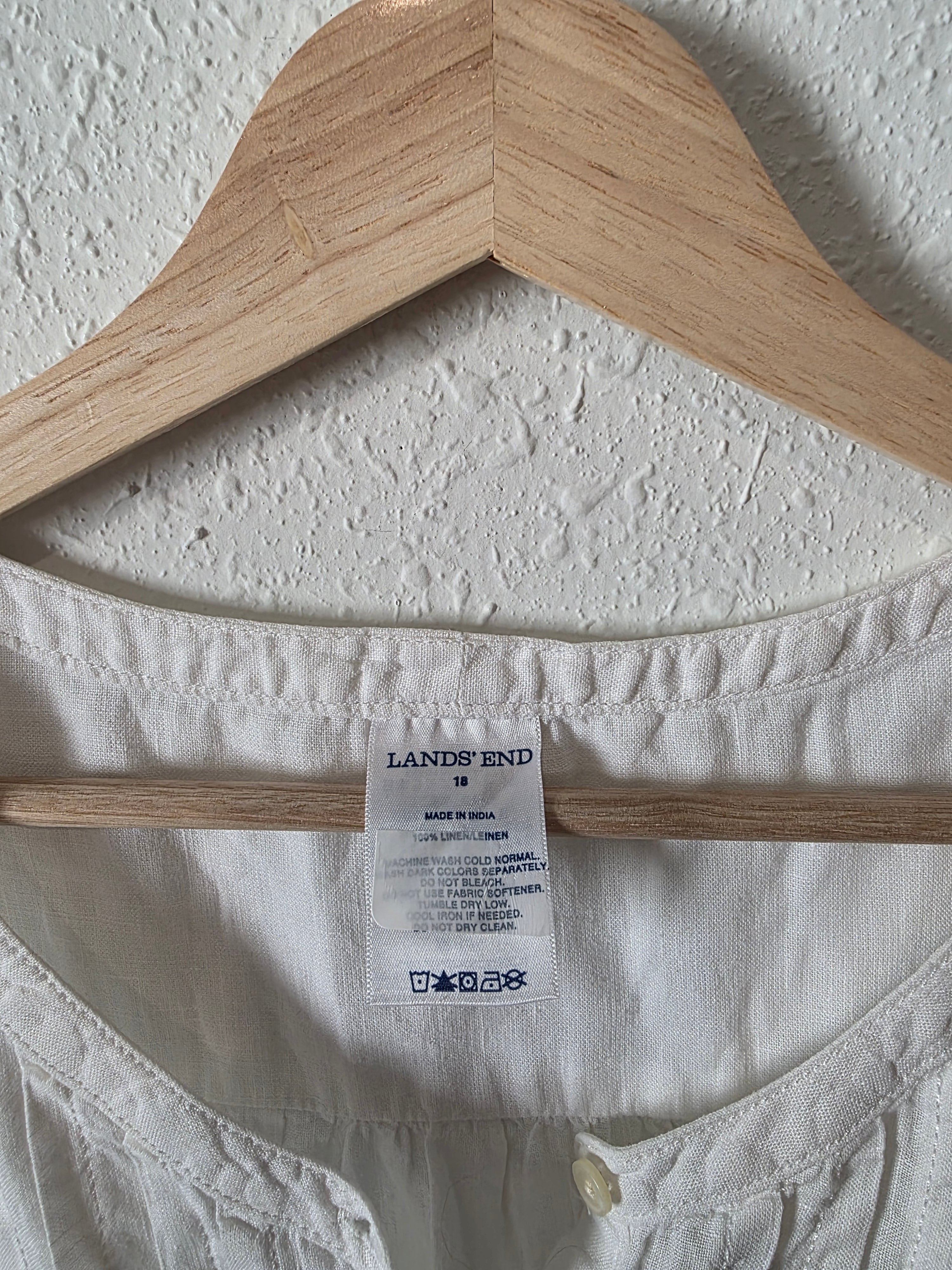 White Linen Button Up Tank (18)