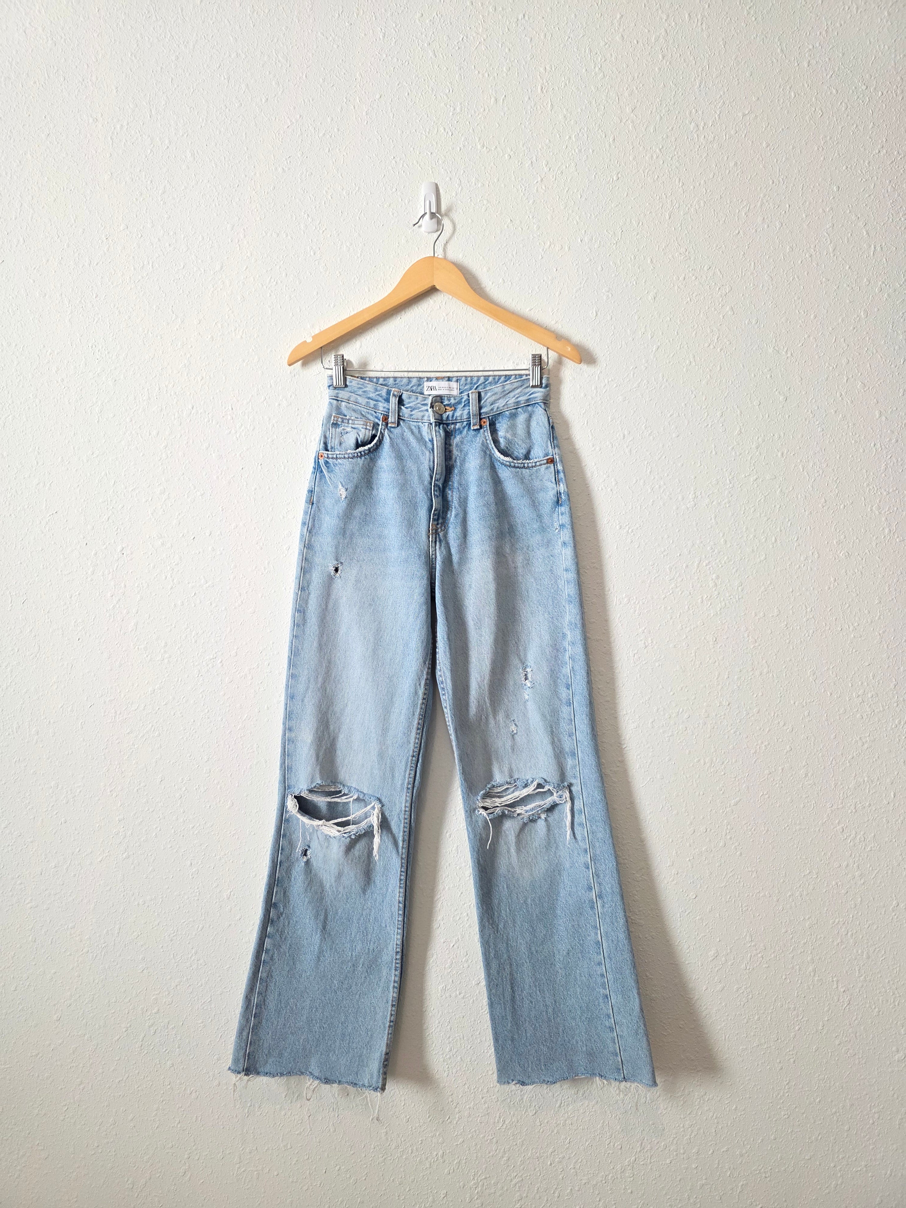 Zara Relaxed Straight Jeans (2)