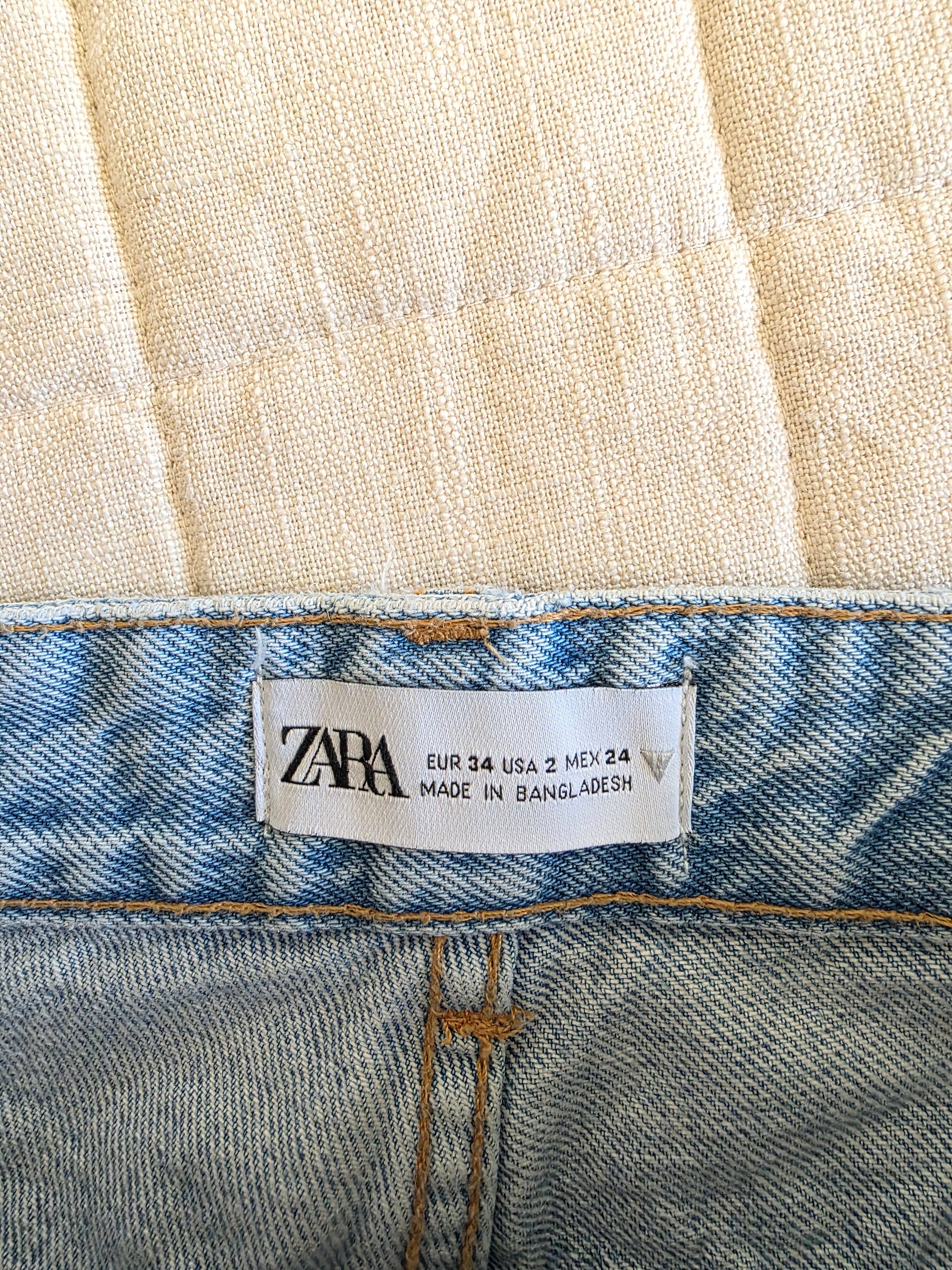 Zara Relaxed Straight Jeans (2)