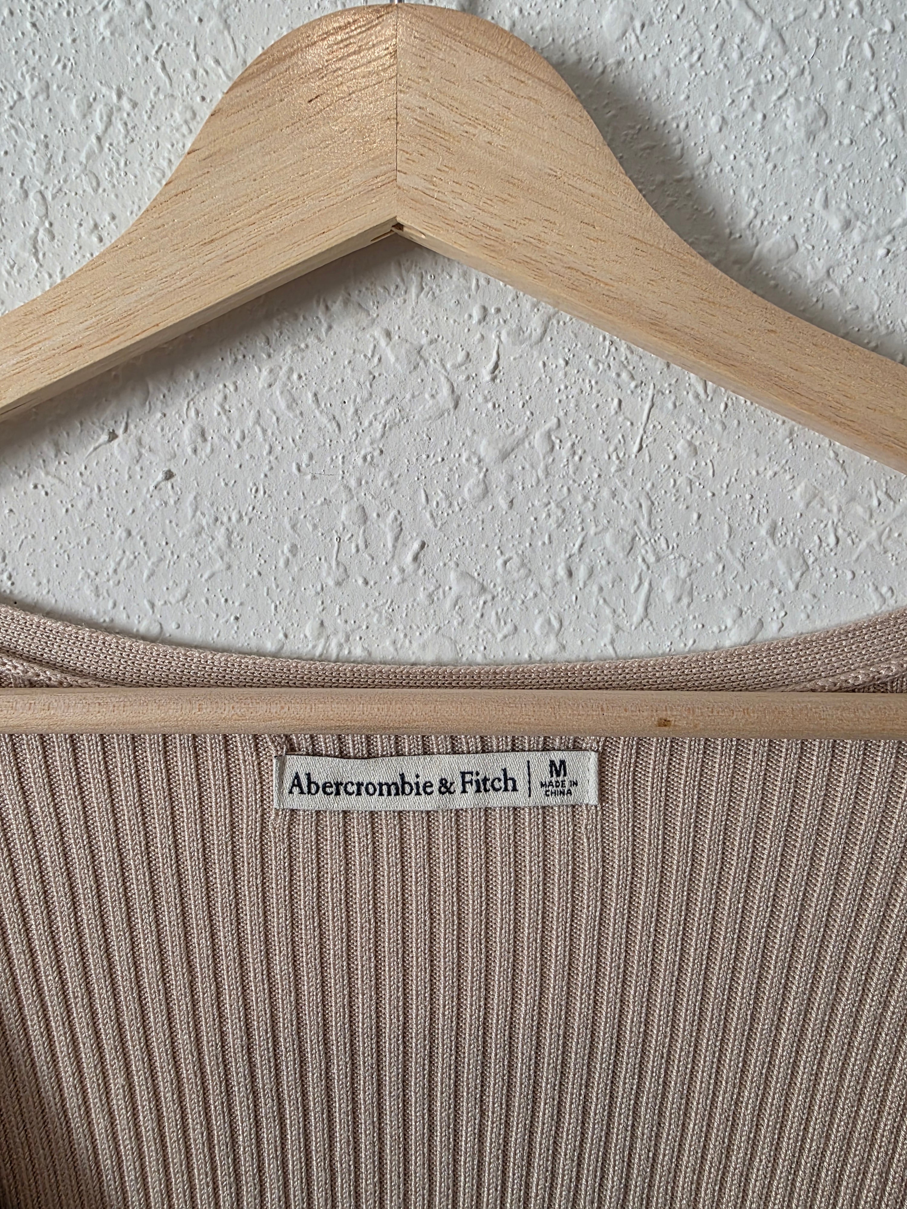NEW Abercrombie Ribbed Bodysuit (M)