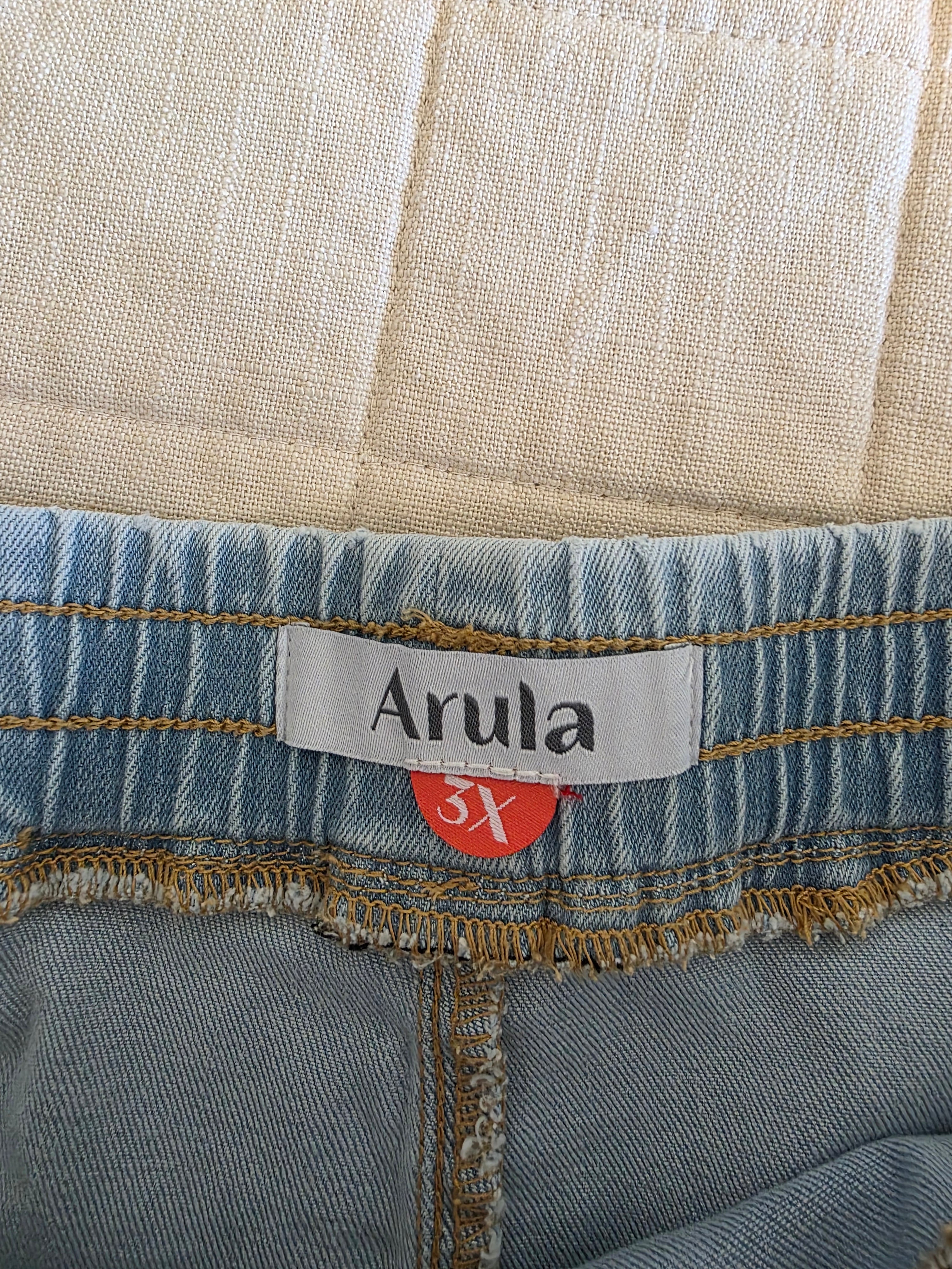 Arula Wide Leg Easy Jeans (3X)