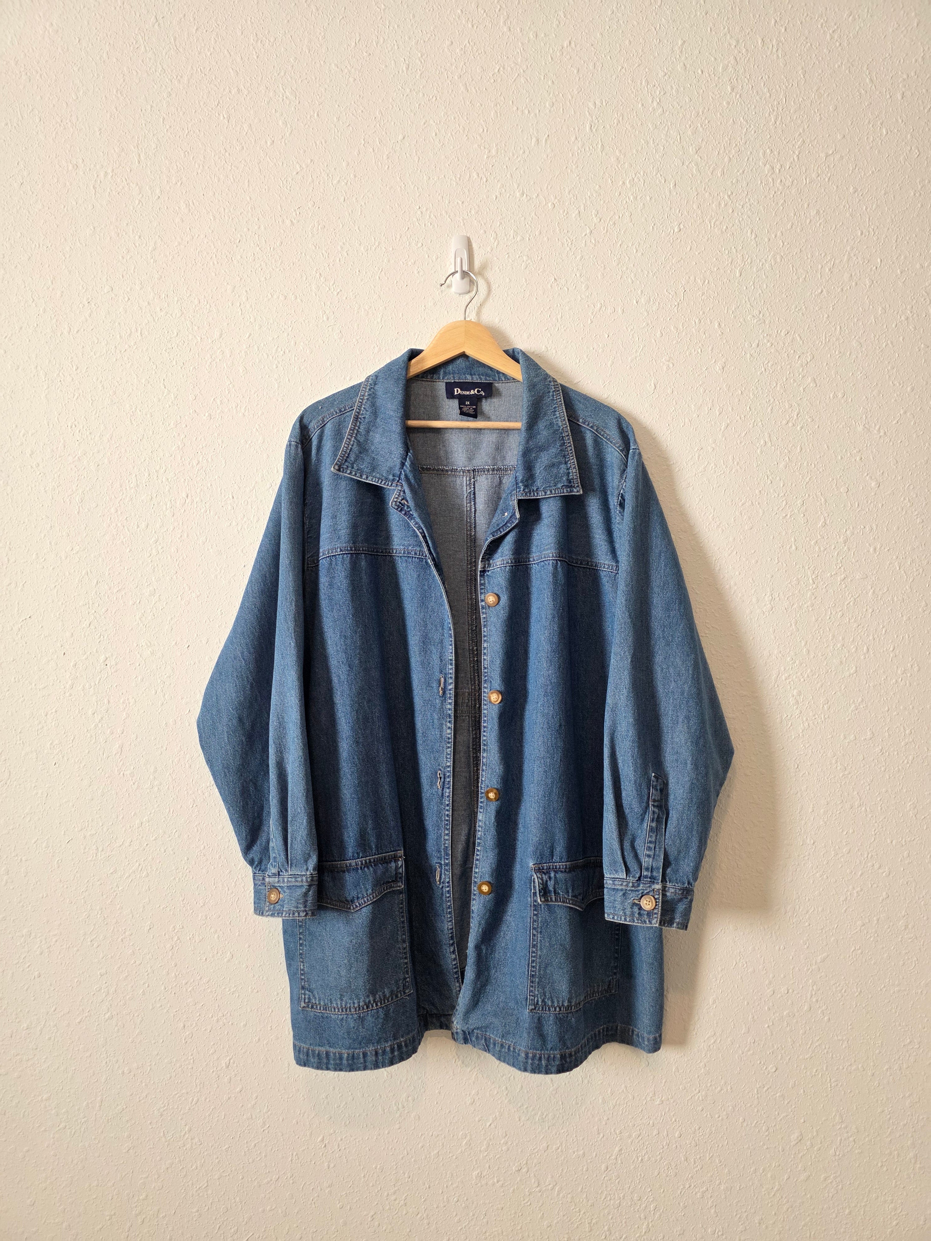 Vintage Denim Chore Jacket (2X)