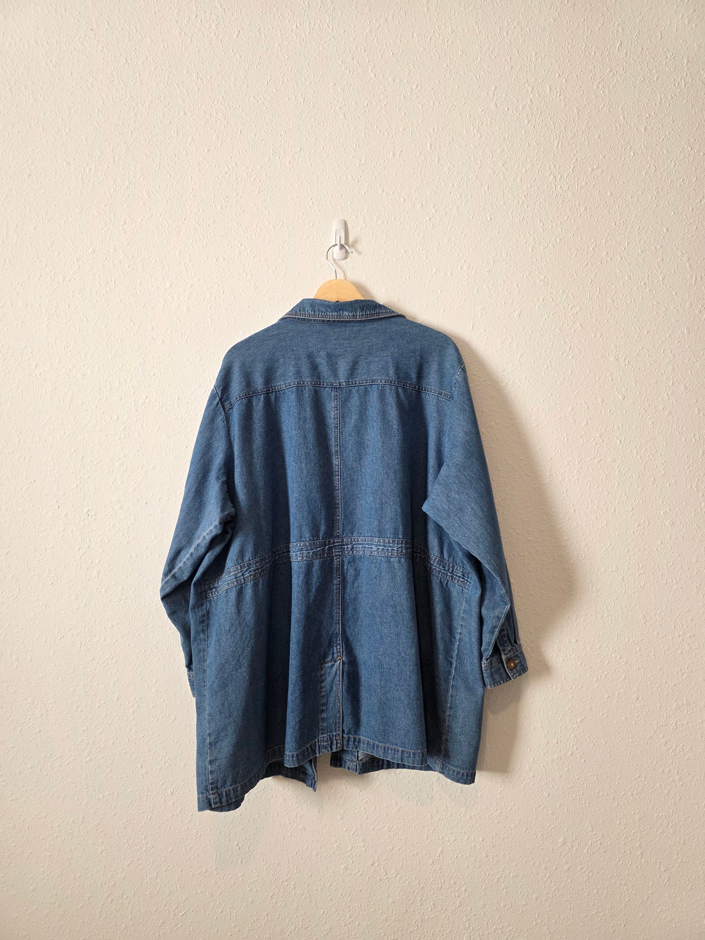 Vintage Denim Chore Jacket (2X)