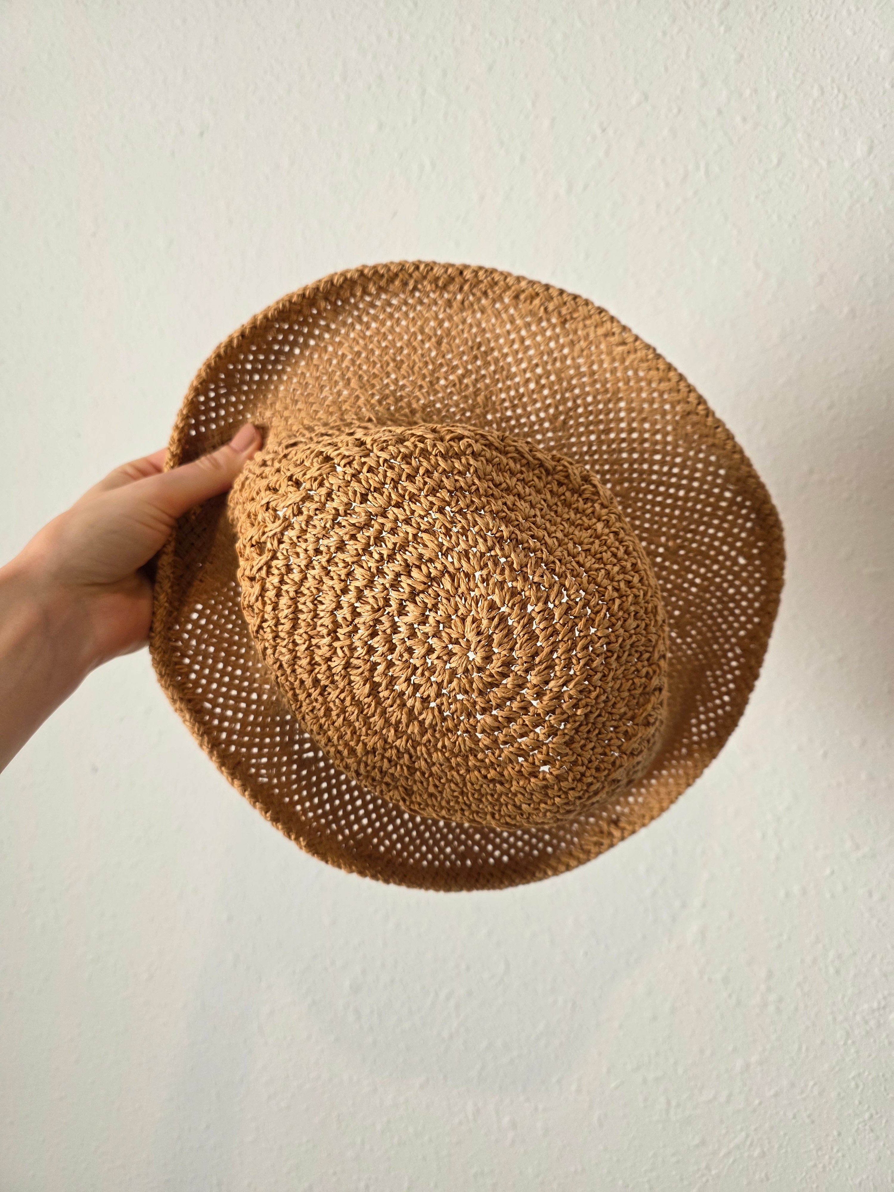 Beachy Straw Bucket Hat