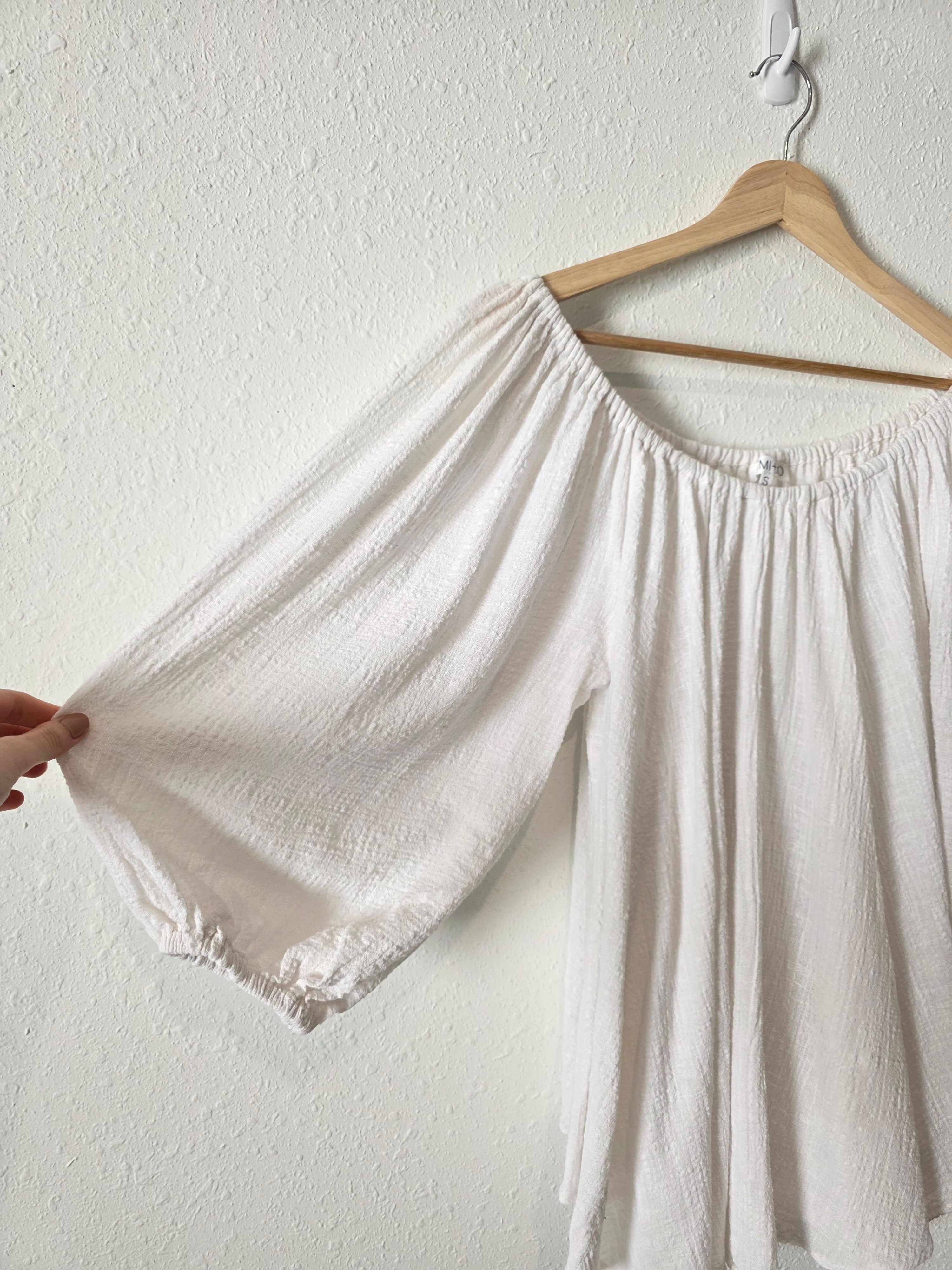 Aemi + Co Textured Cotton Top (S)