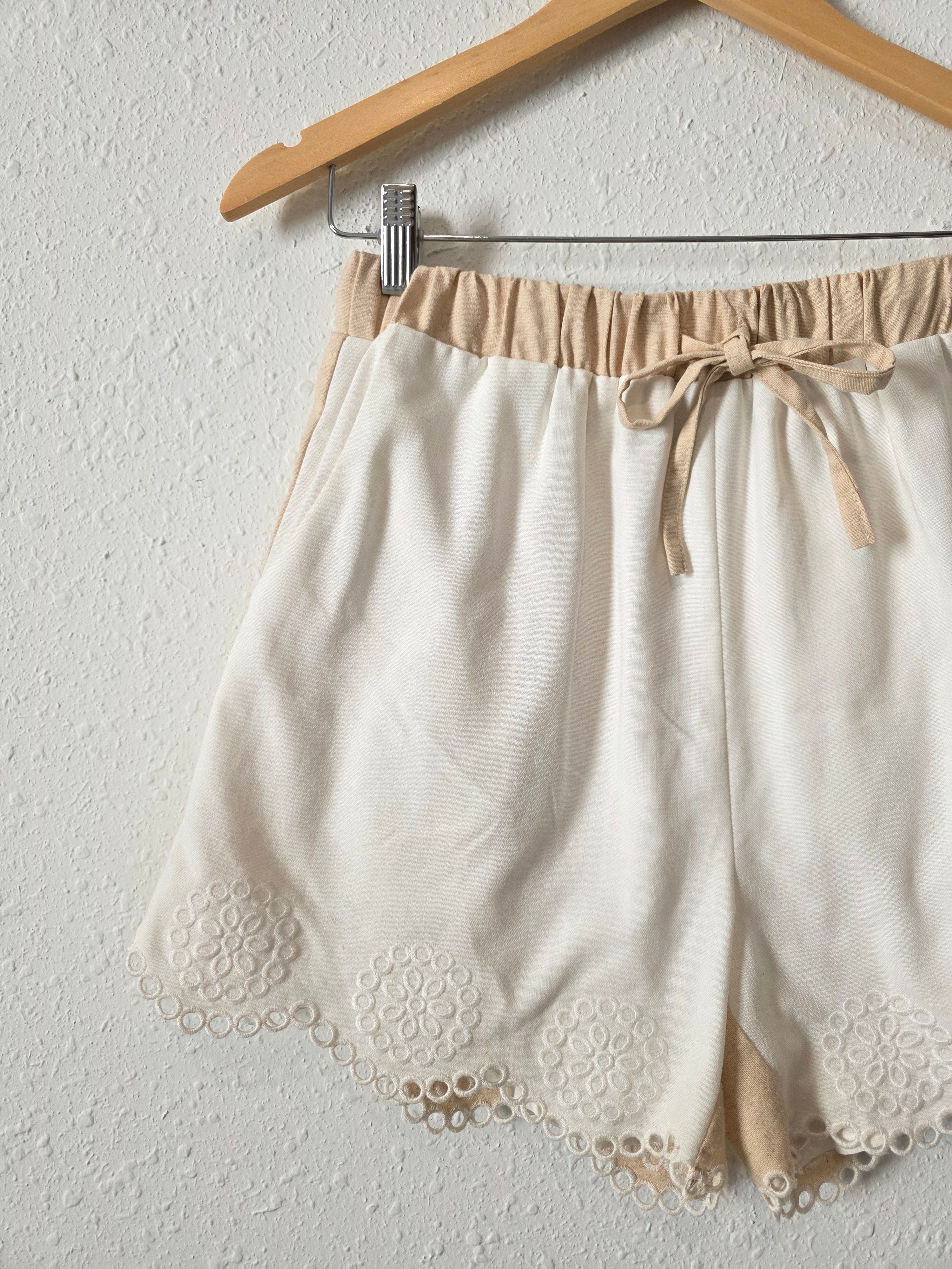 Neutral Embroidered Matching Set (M)