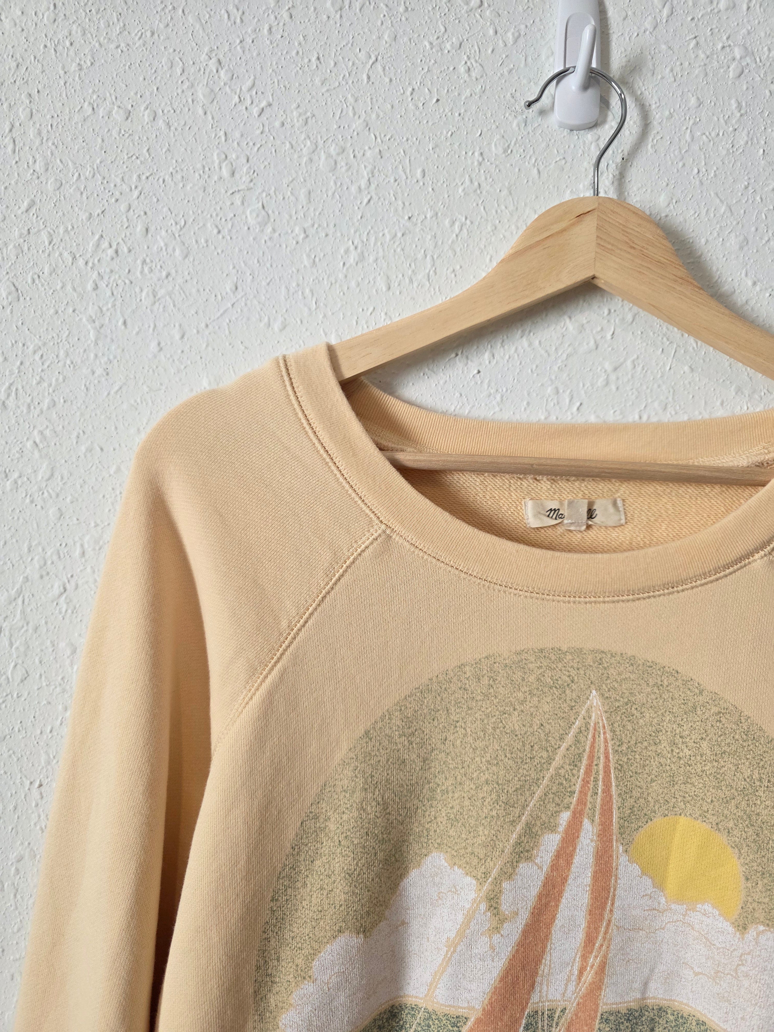 Madewell Let's Sail Away Sweatshirt (XL)