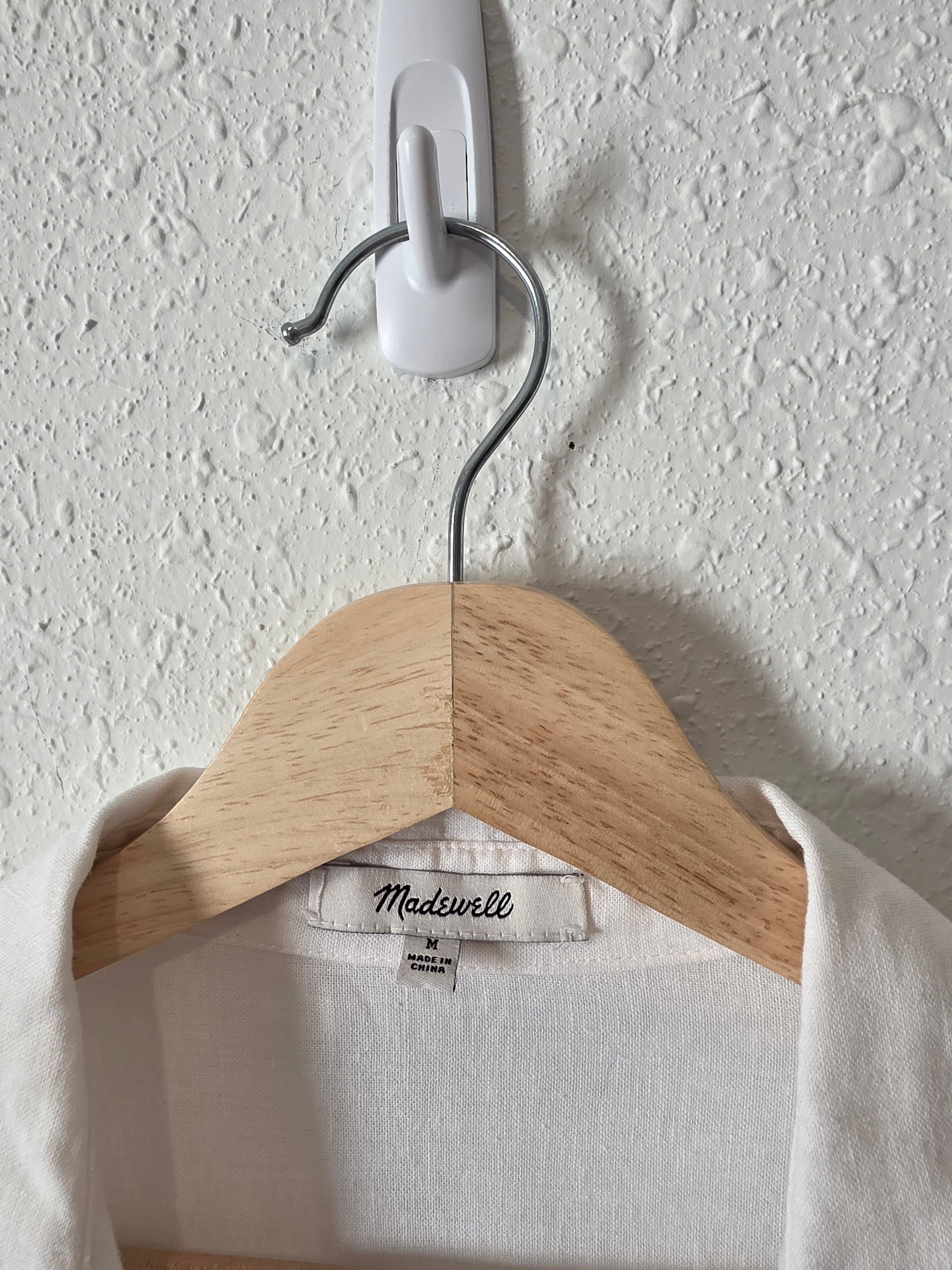 Madewell Linen Blend Button Up (M)