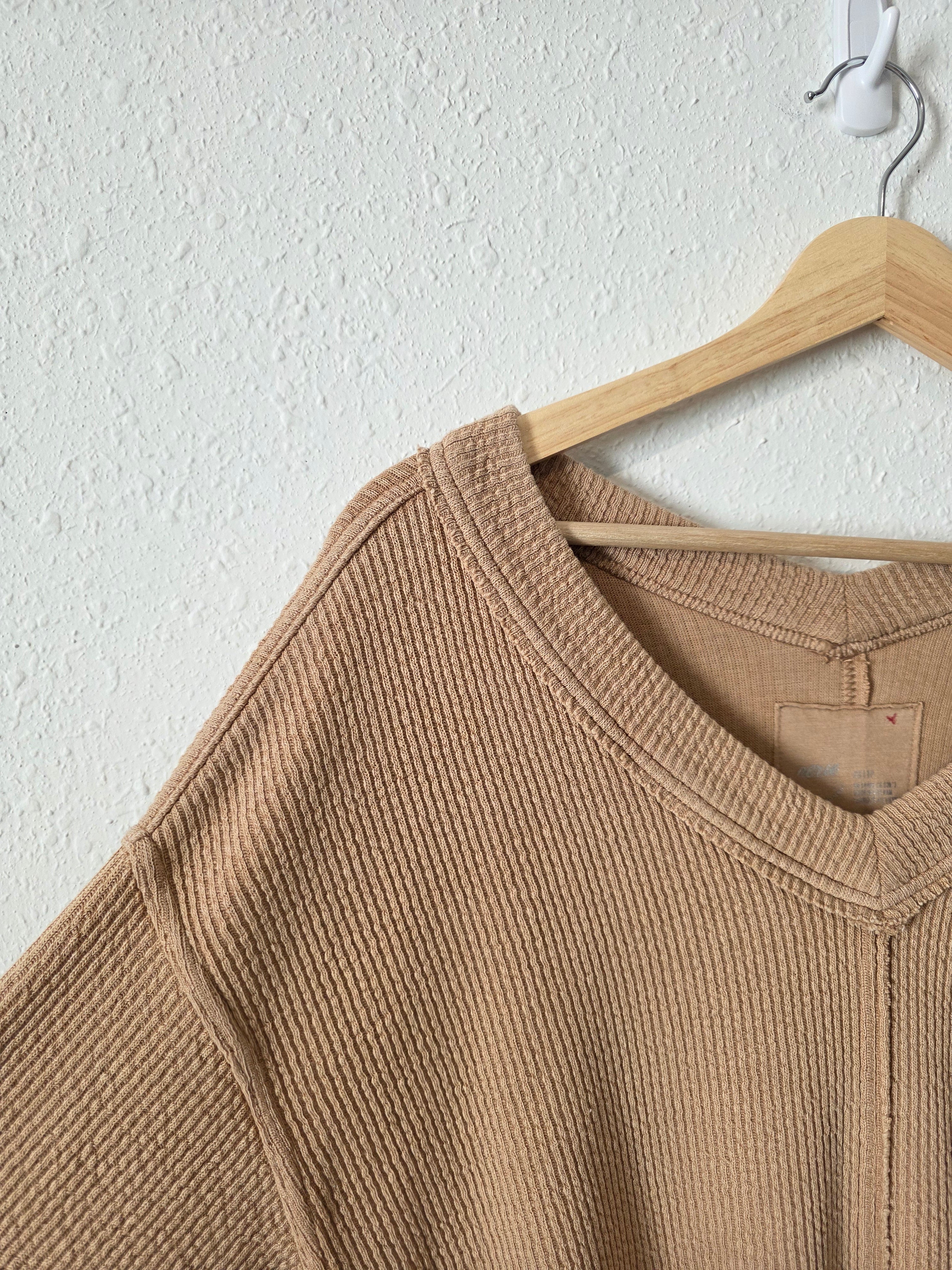 Aerie Oversized Ribbed Sweatshirt (XS)
