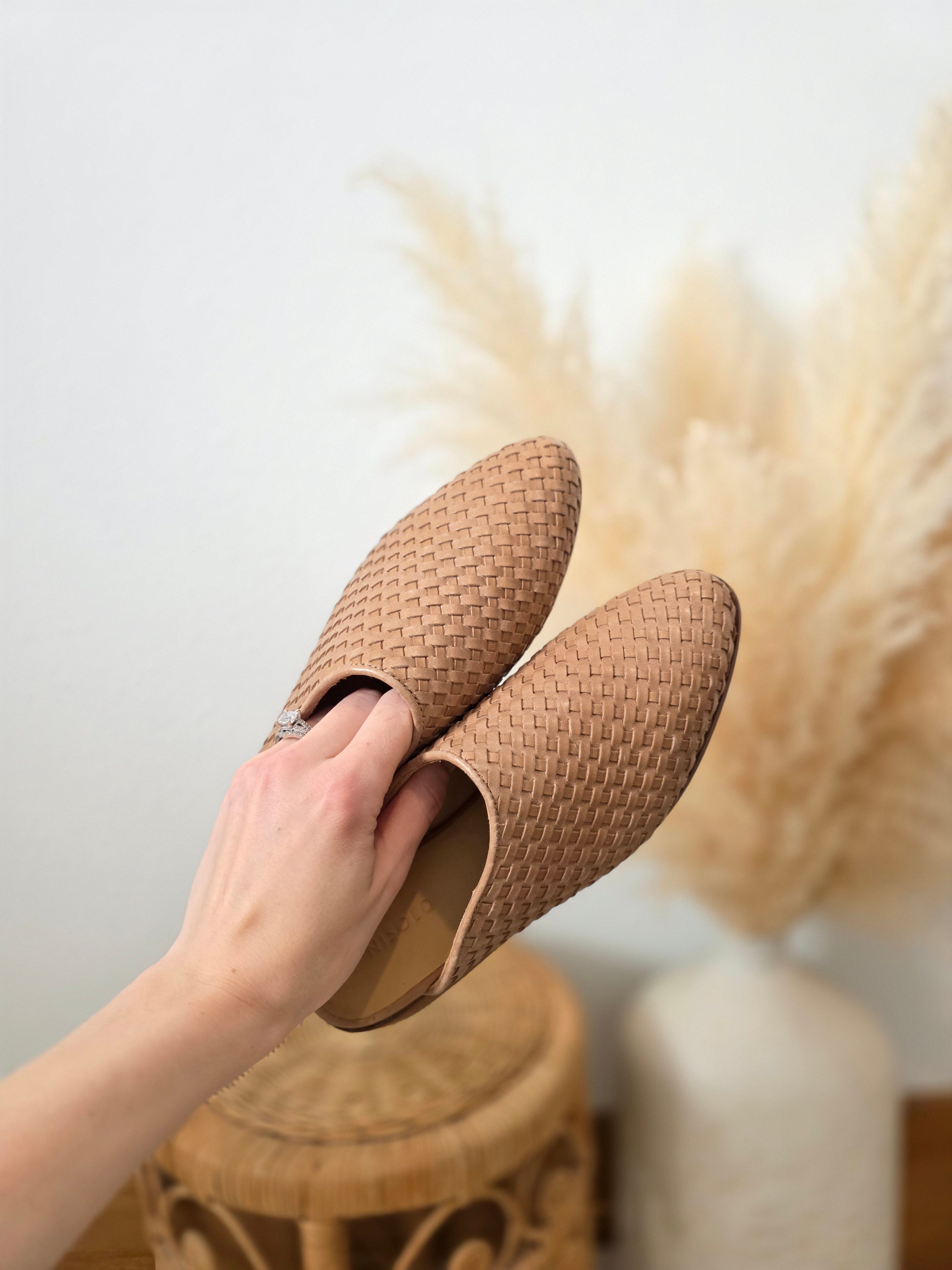 Nisolo Woven Leather Mules (5)