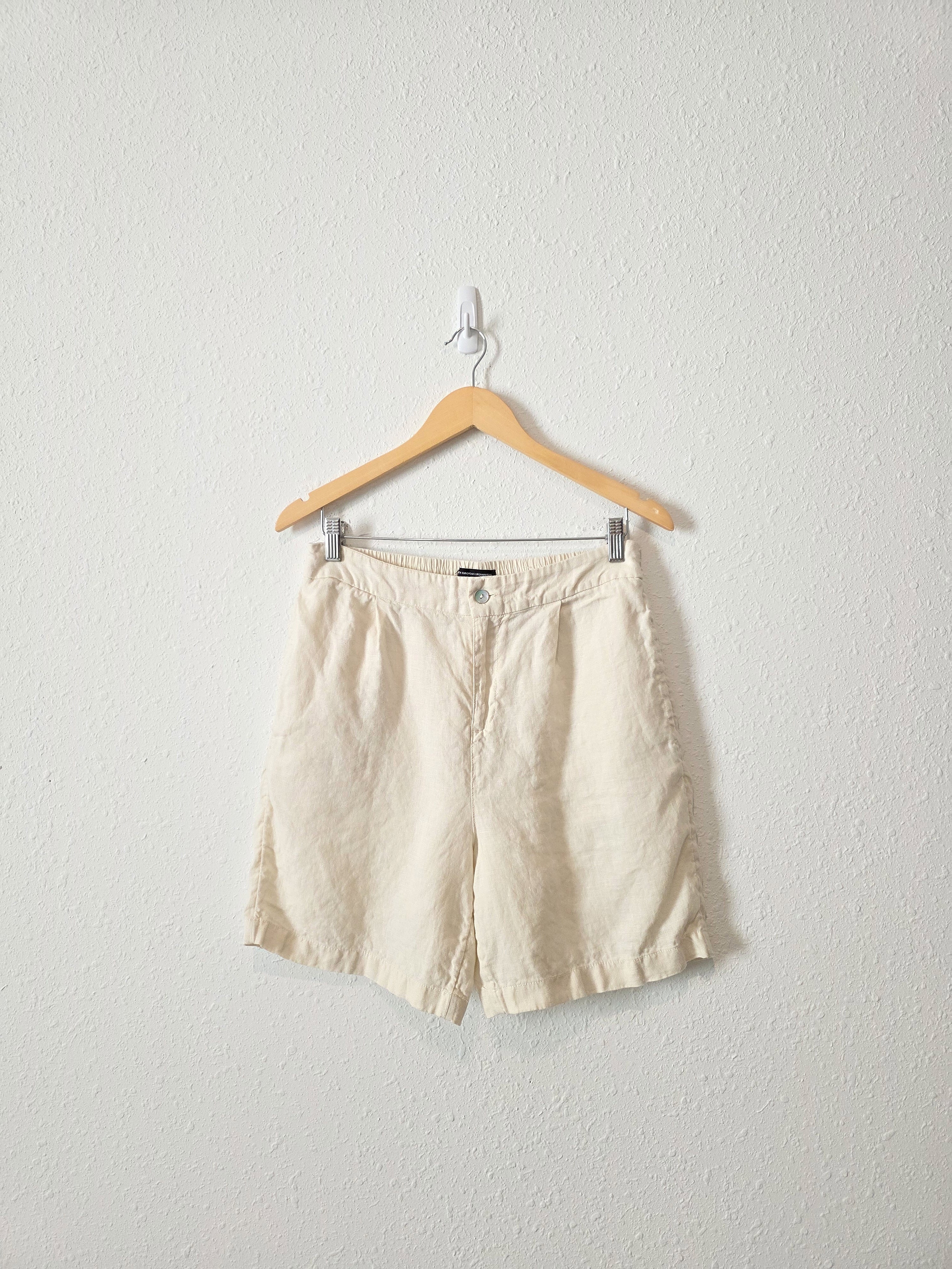 Relaxed Linen Shorts (L)