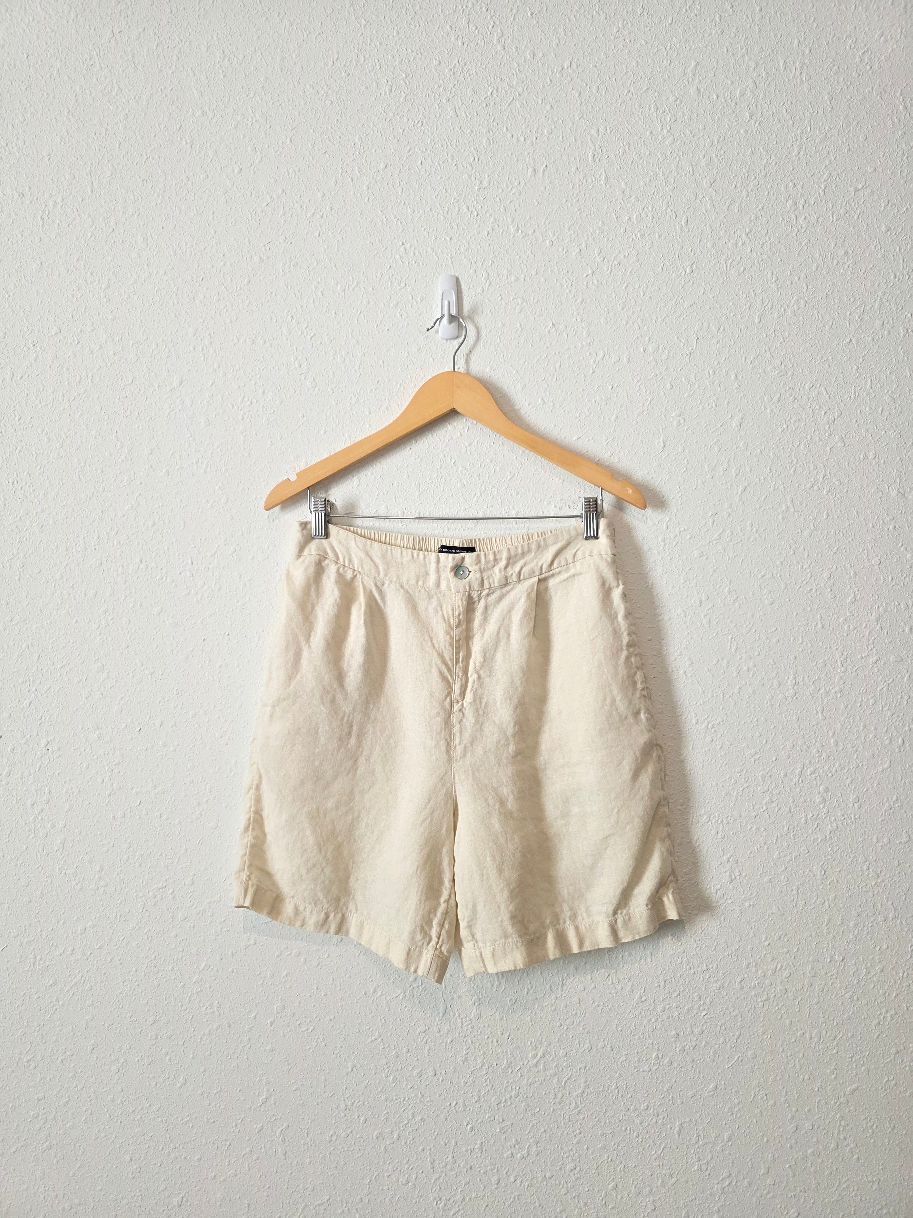Relaxed Linen Shorts (L)