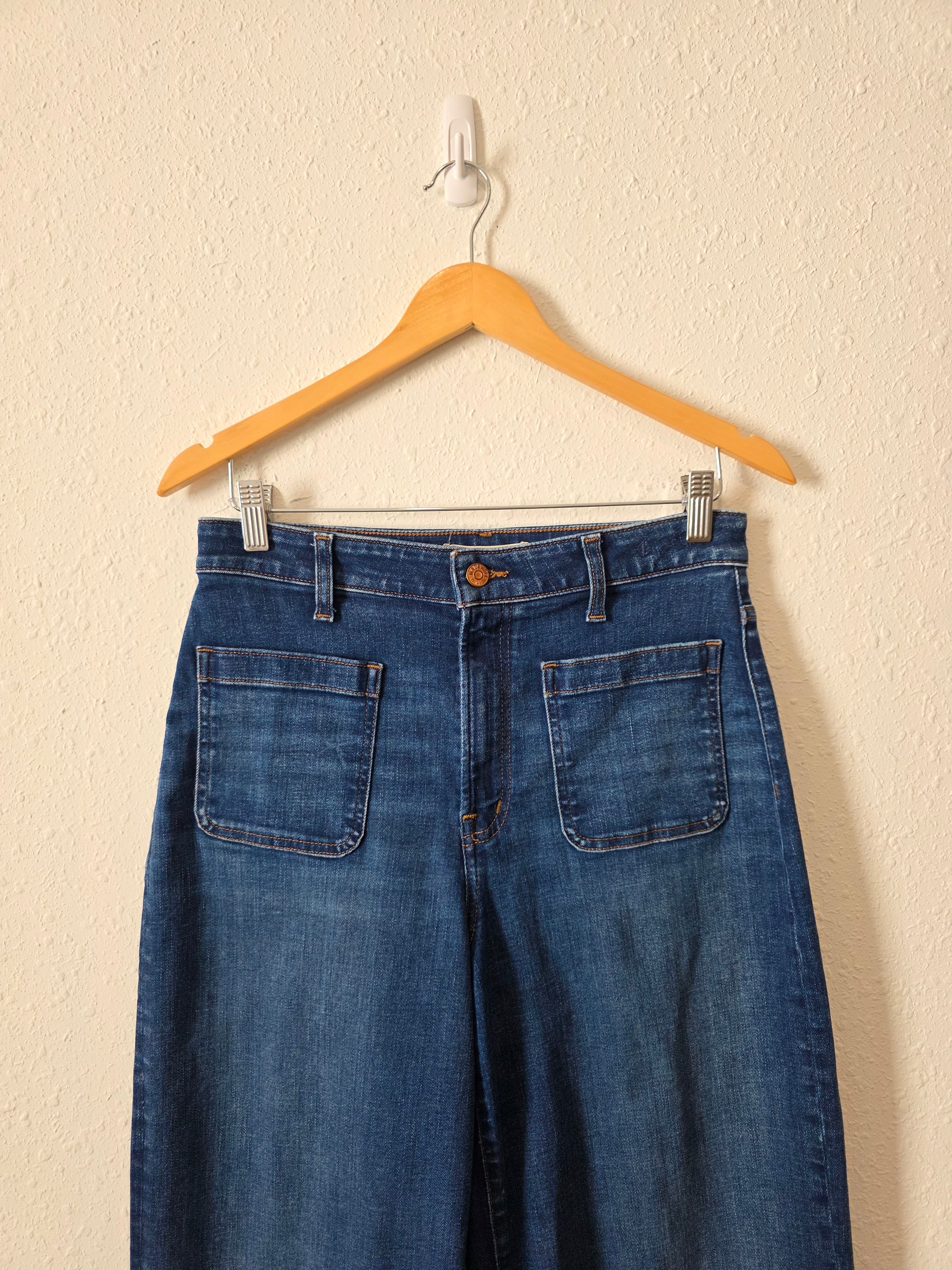 Madewell Emmett Wide Leg Jeans (29)