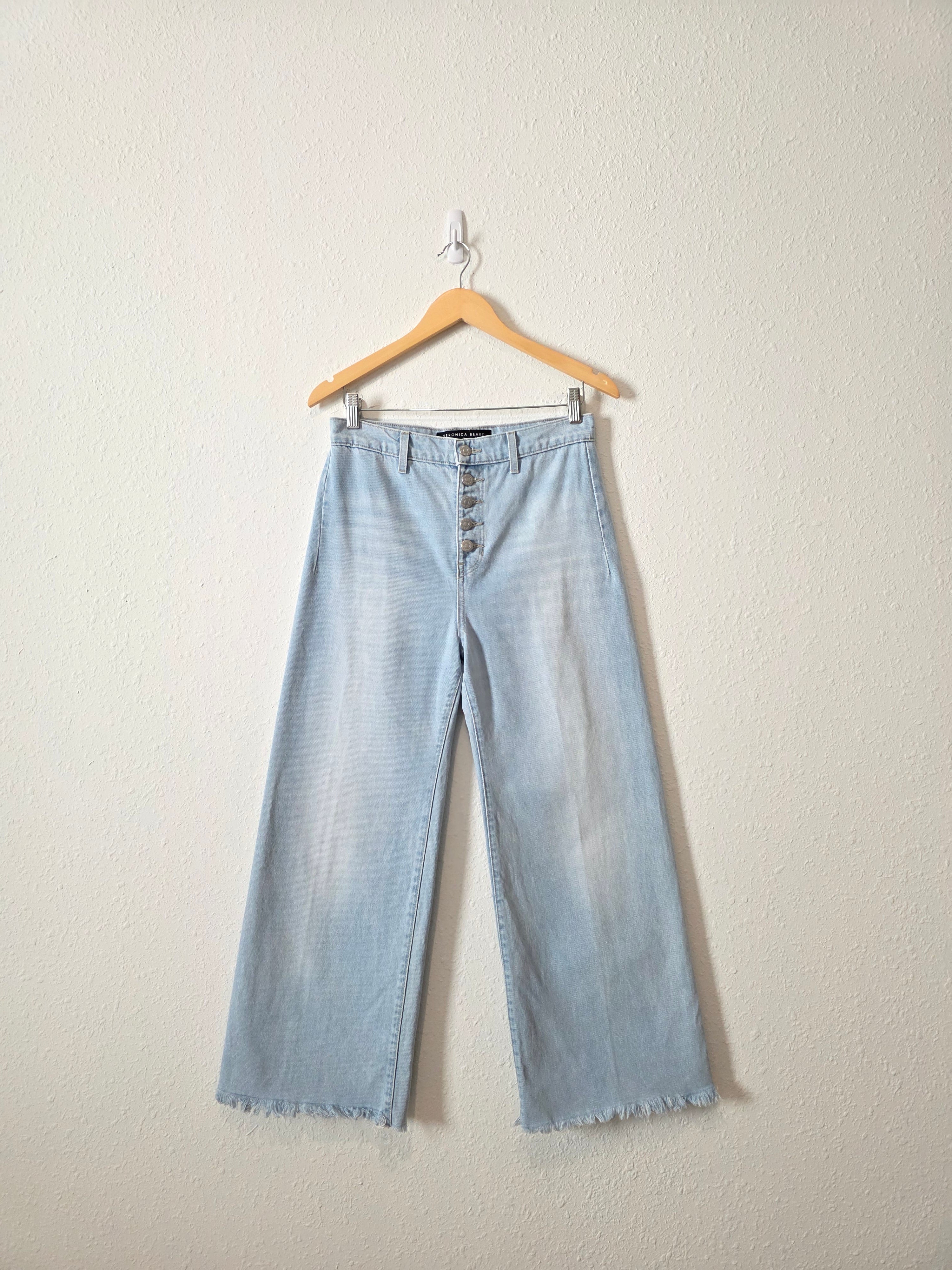 Veronica Beard Wide Leg Jeans (28)