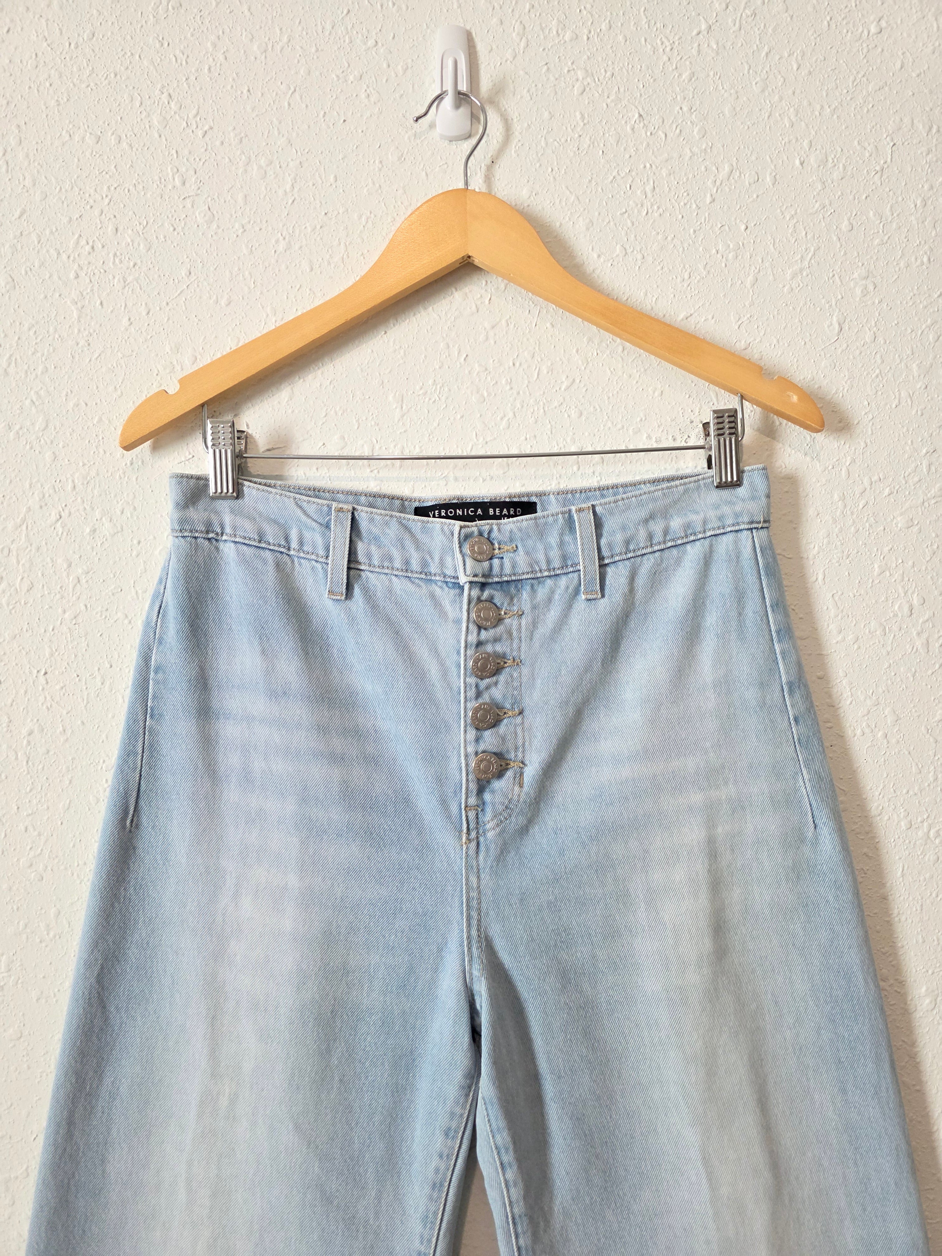 Veronica Beard Wide Leg Jeans (28)