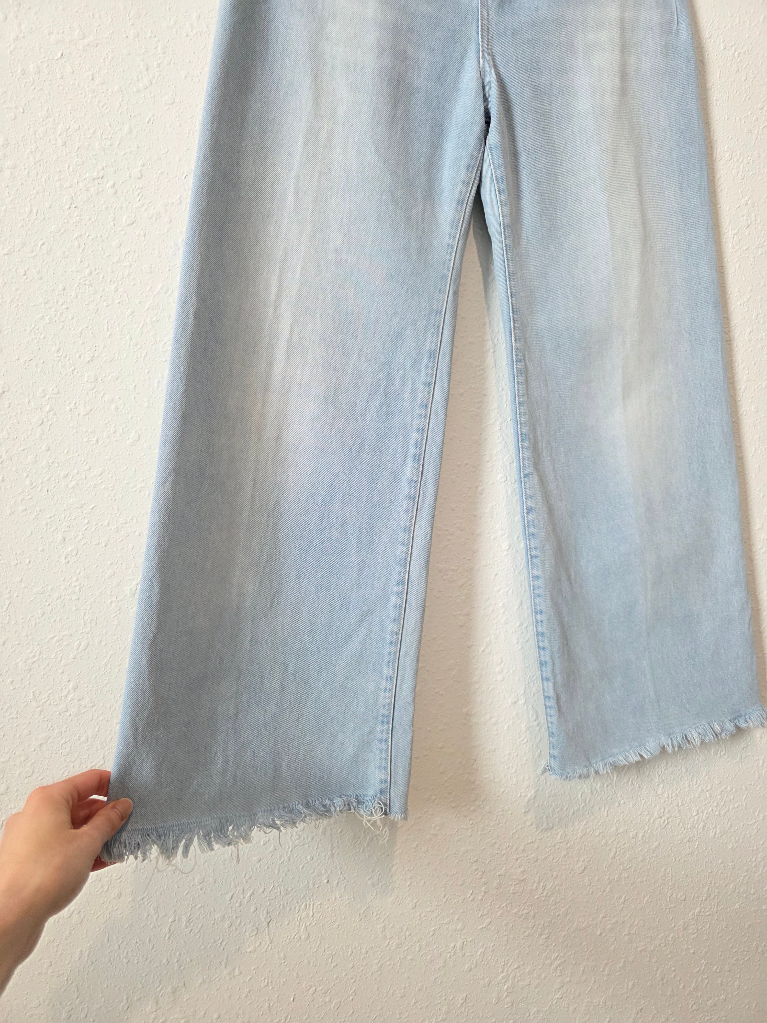Veronica Beard Wide Leg Jeans (28)