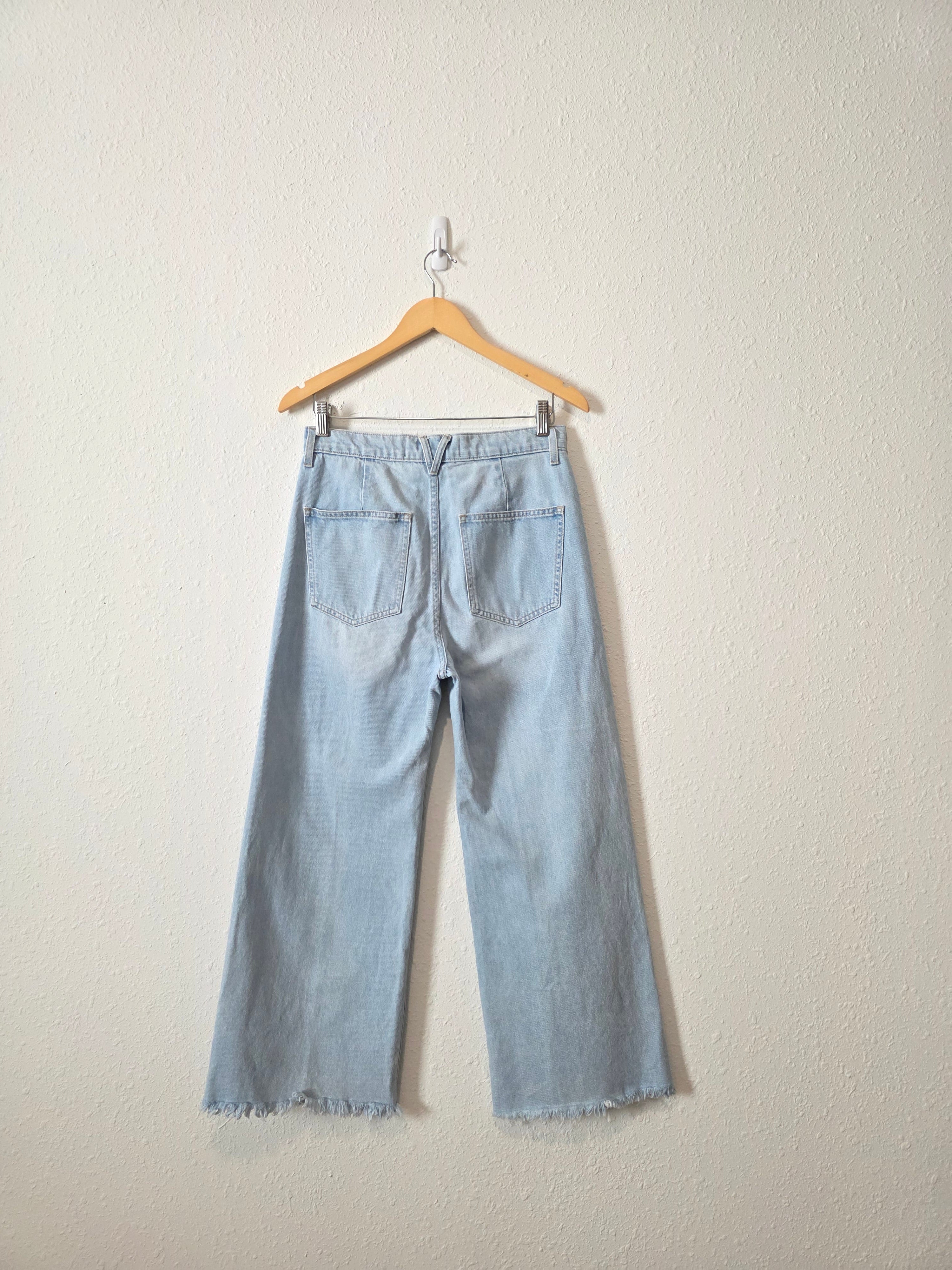 Veronica Beard Wide Leg Jeans (28)