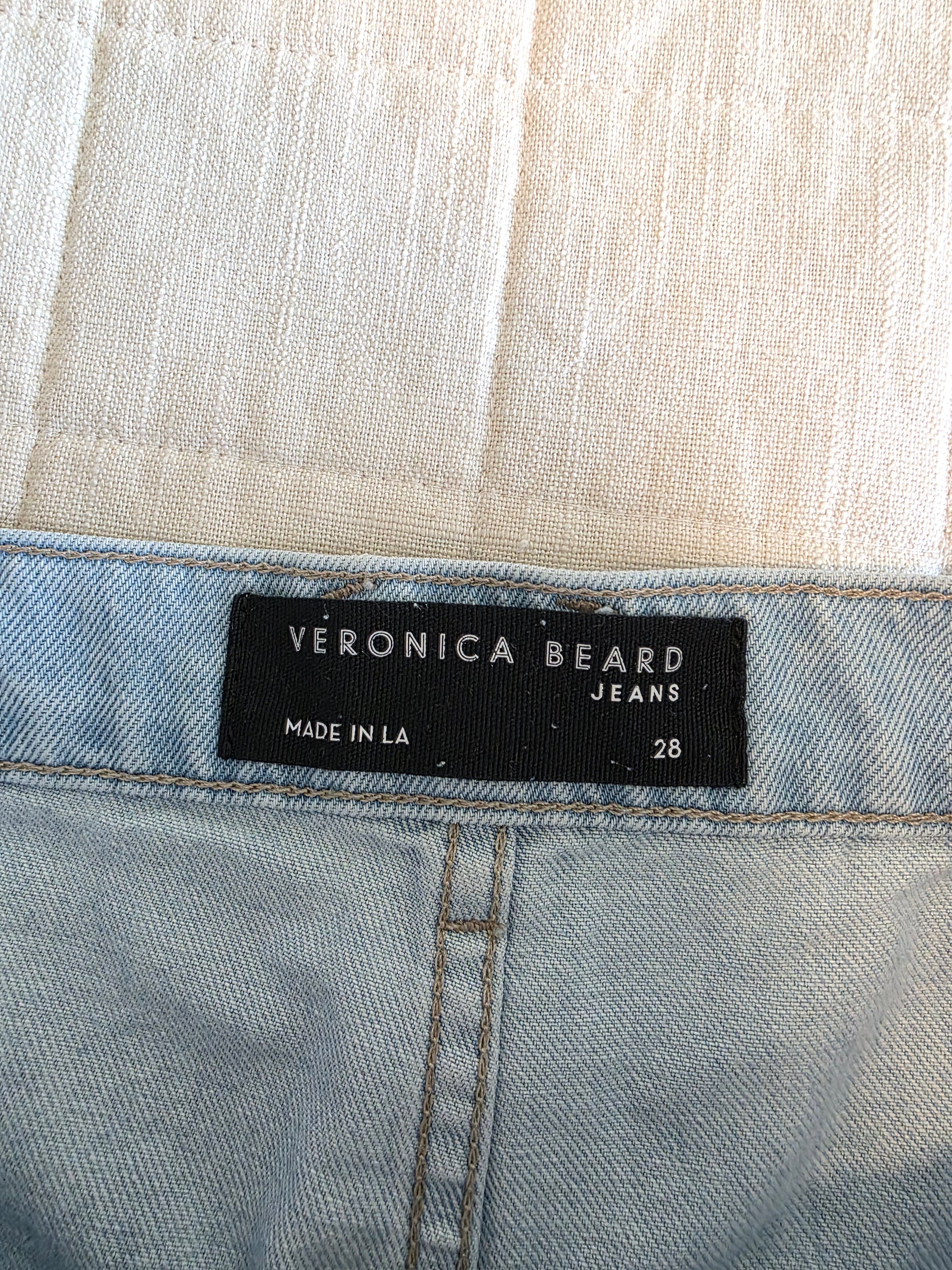 Veronica Beard Wide Leg Jeans (28)