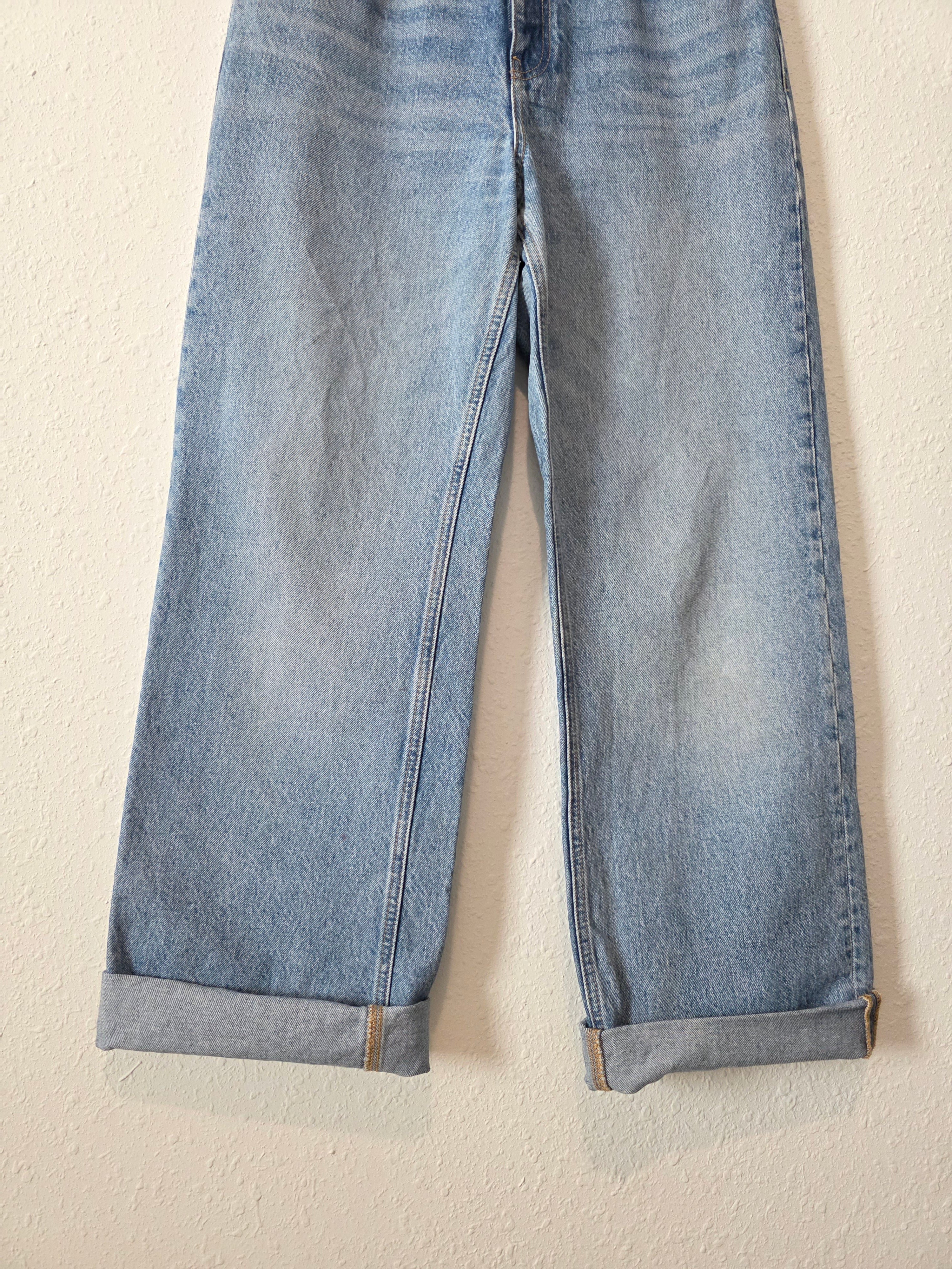 Zara Relaxed Wide Leg Jeans (8)