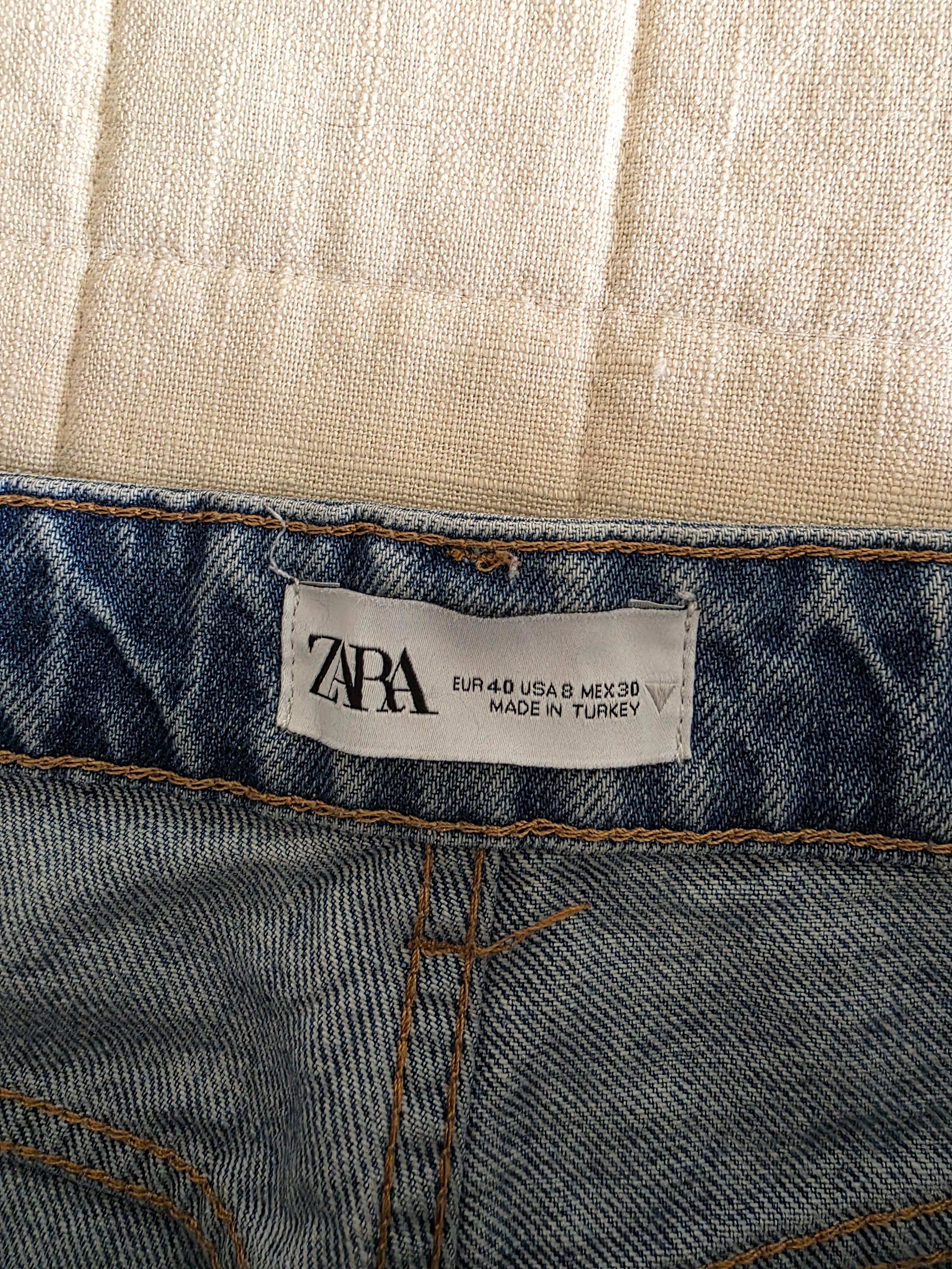 Zara Relaxed Wide Leg Jeans (8)
