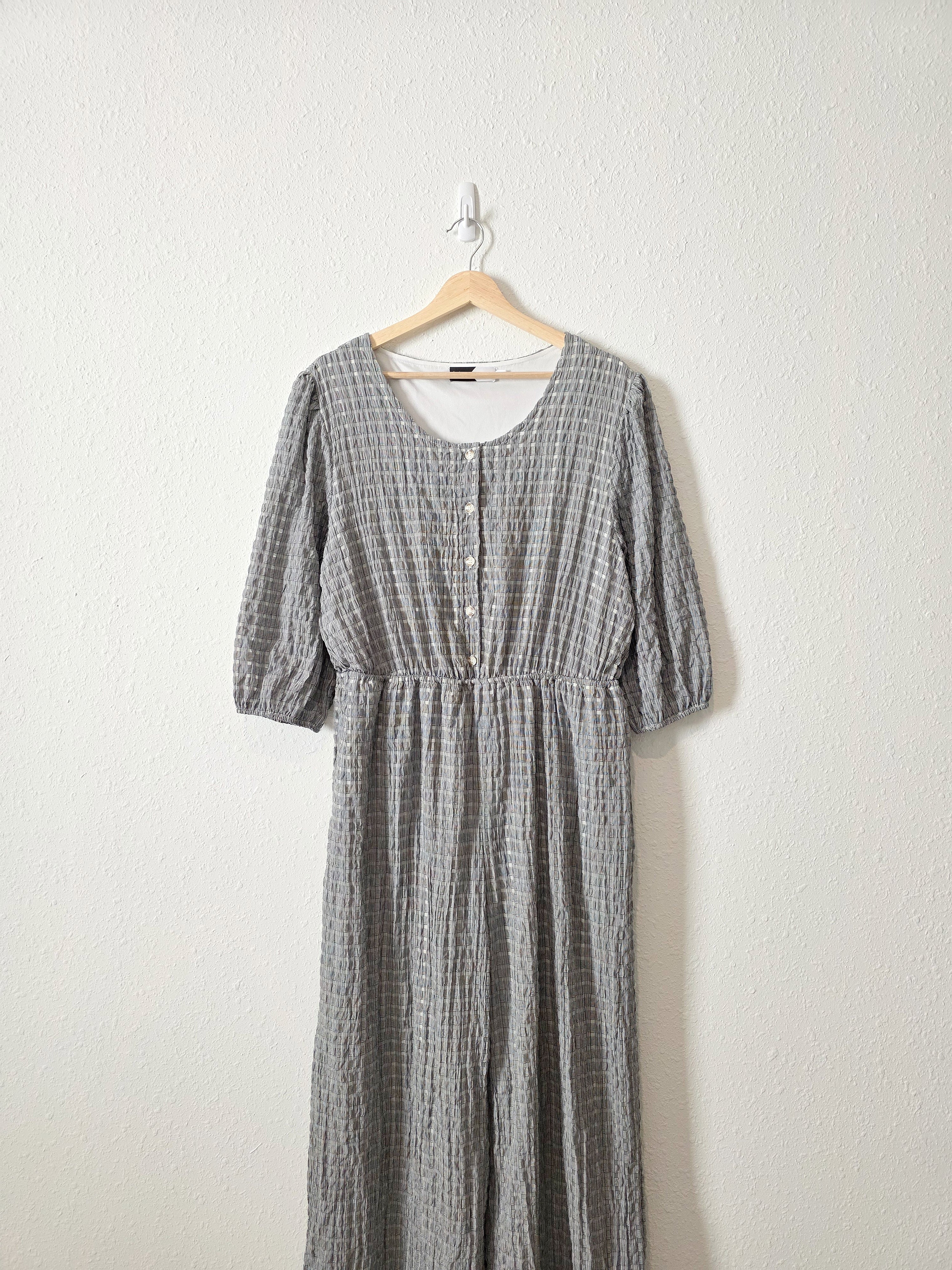 Piper & Scoot Wide Leg Jumpsuit (L)