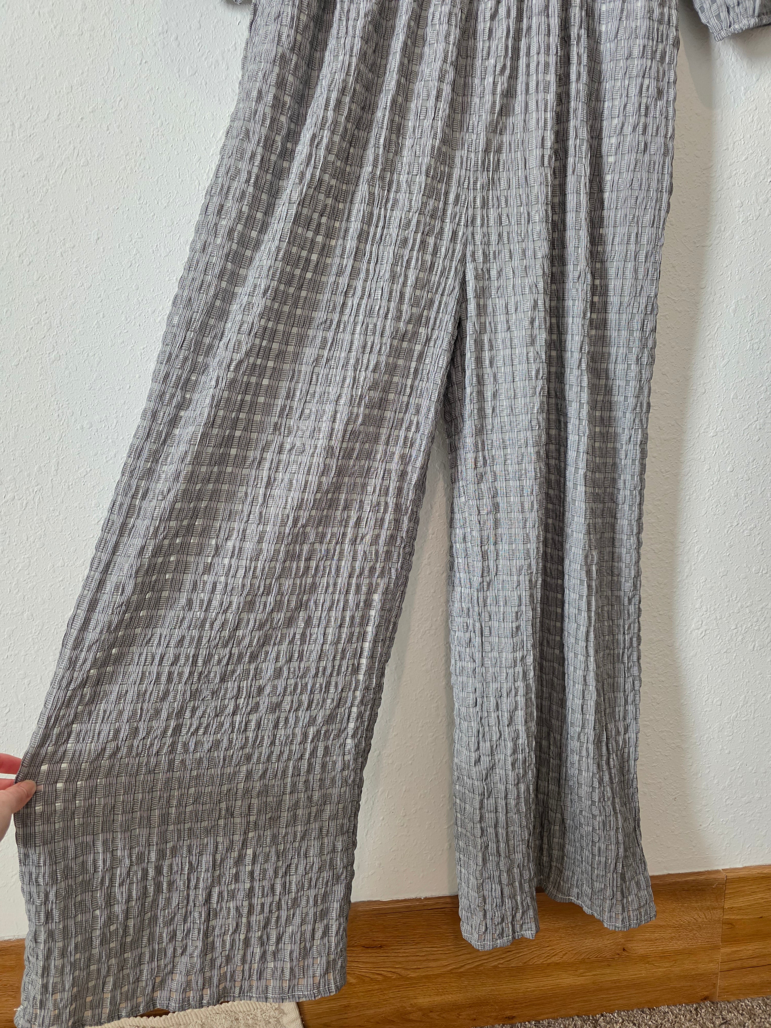 Piper & Scoot Wide Leg Jumpsuit (L)