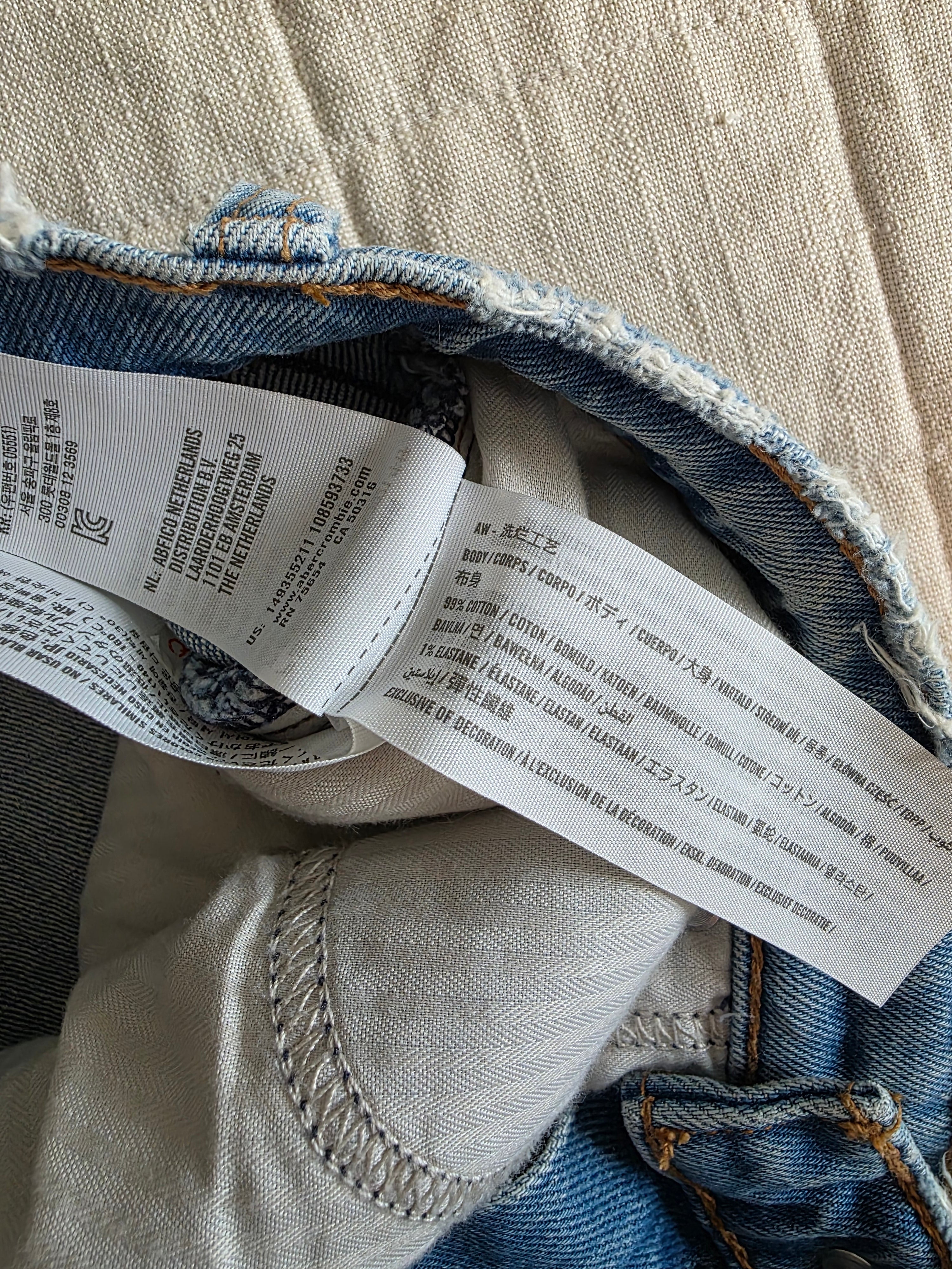 Abercrombie Denim Mom Shorts (27/4)