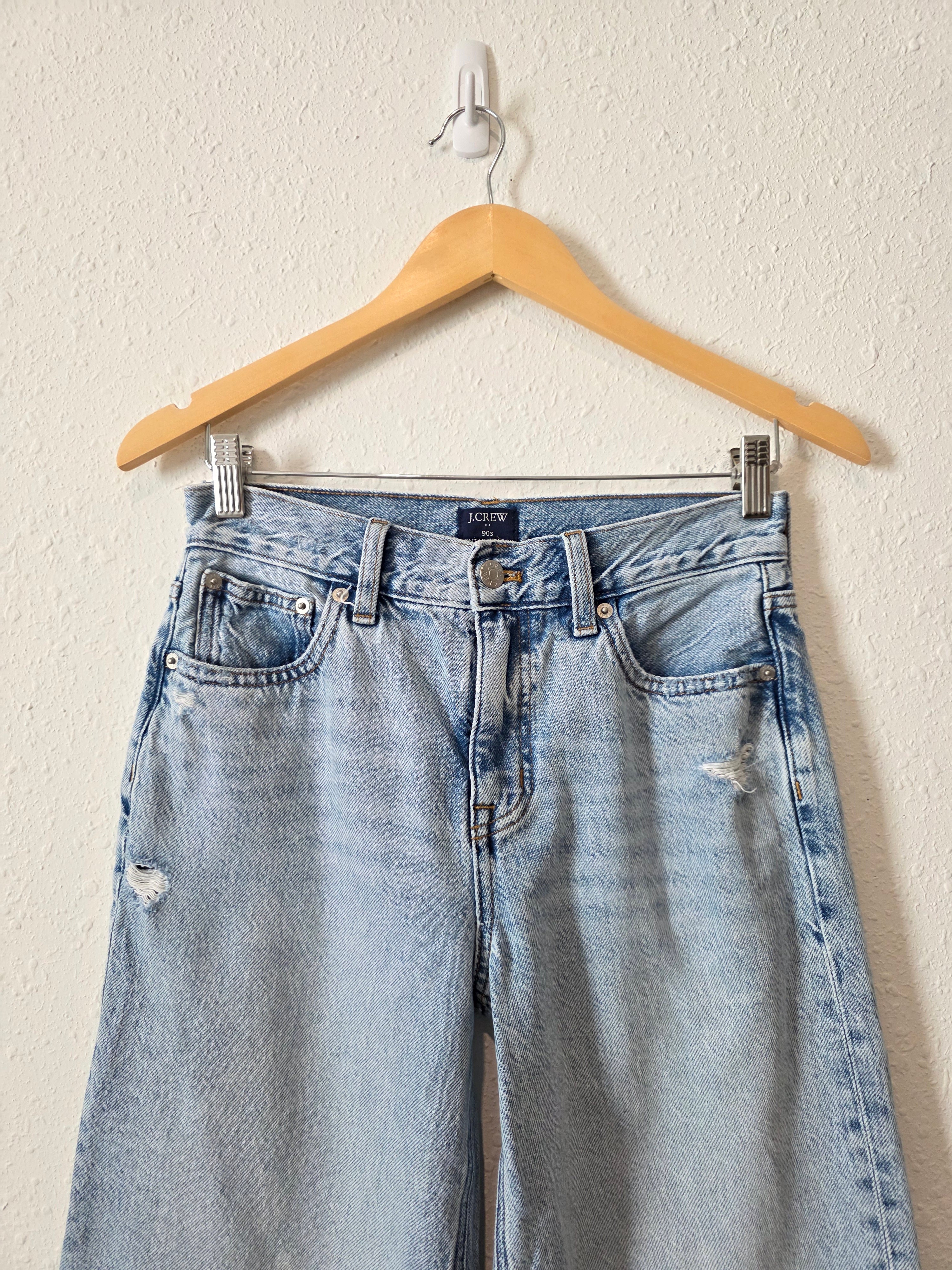 J.Crew Baggy Wide Leg Jeans (25)