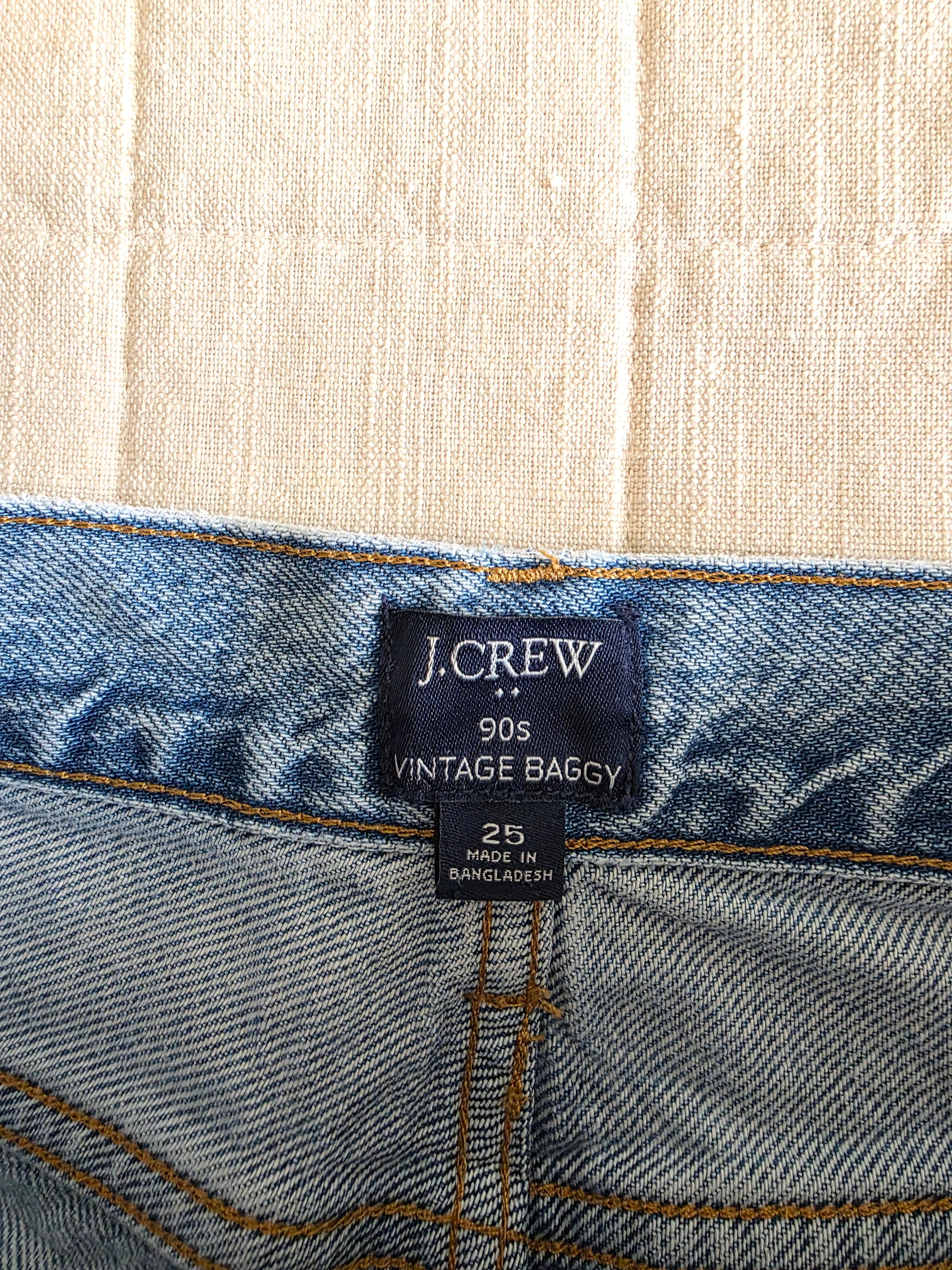 J.Crew Baggy Wide Leg Jeans (25)