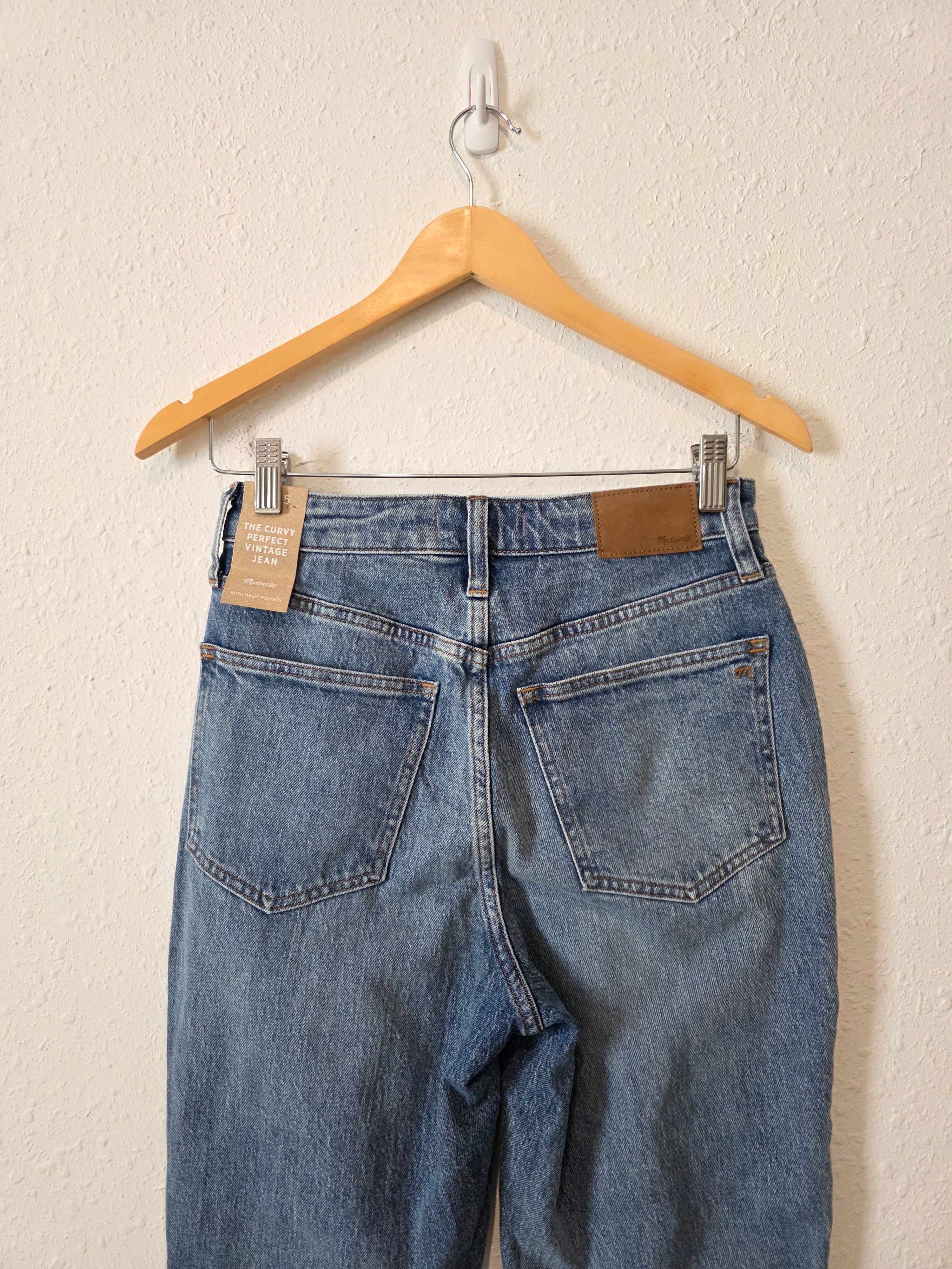 NEW Madewell Perfect Vintage Jeans (25)